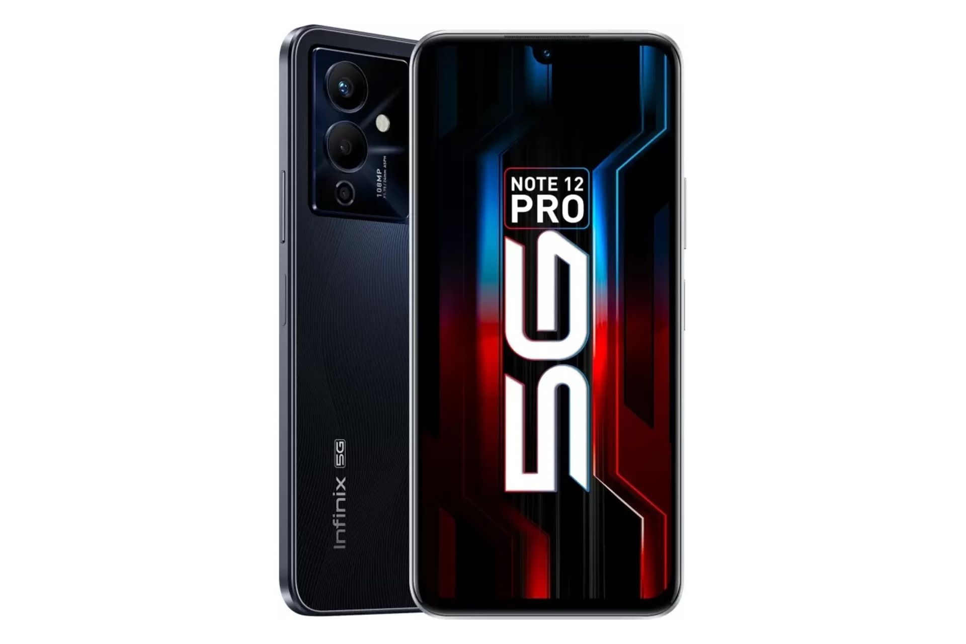 Infinix Note 12 Pro 5G / گوشی موبایل نوت 12 پرو اینفینیکس 5G مشکی