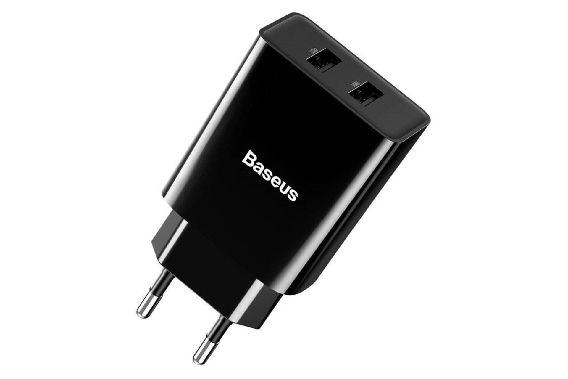 نمای راست شارژر باسئوس Speed Mini Dual U