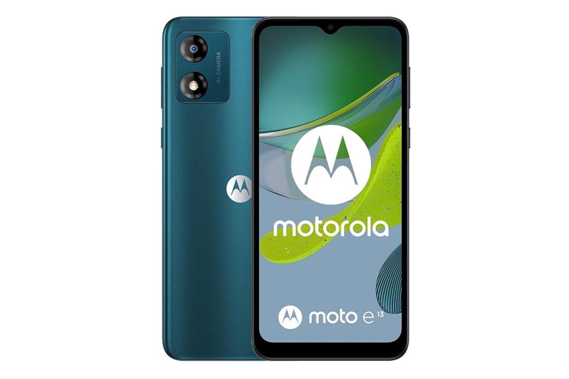 گوشی موبایل موتو E13 موتورولا / Motorola Moto E13 آبی