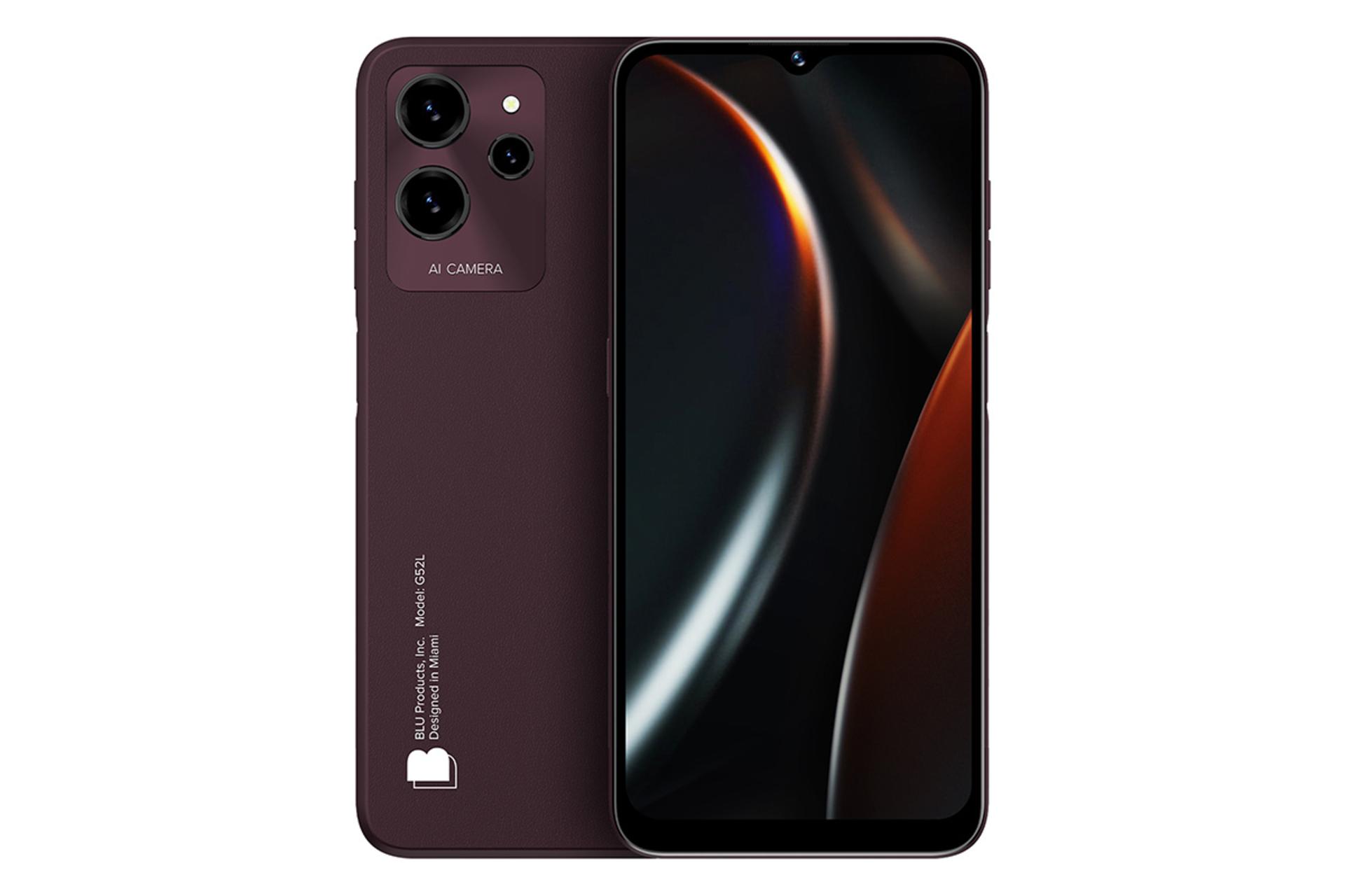 گوشی موبایل بلو BLU G52L شرابی