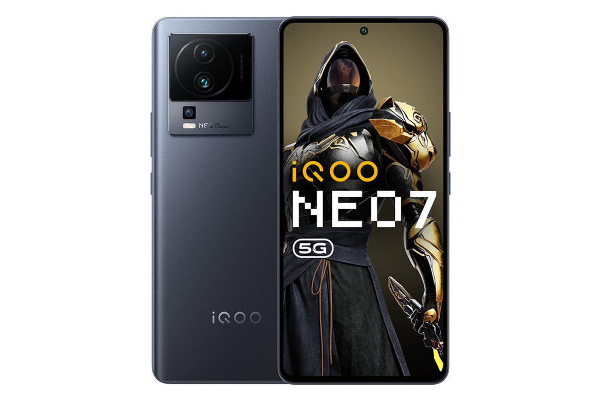 گوشی موبایل iQOO Neo 7 ویوو نسخه گلوبال / vivo iQOO Neo 7 Global مشکی