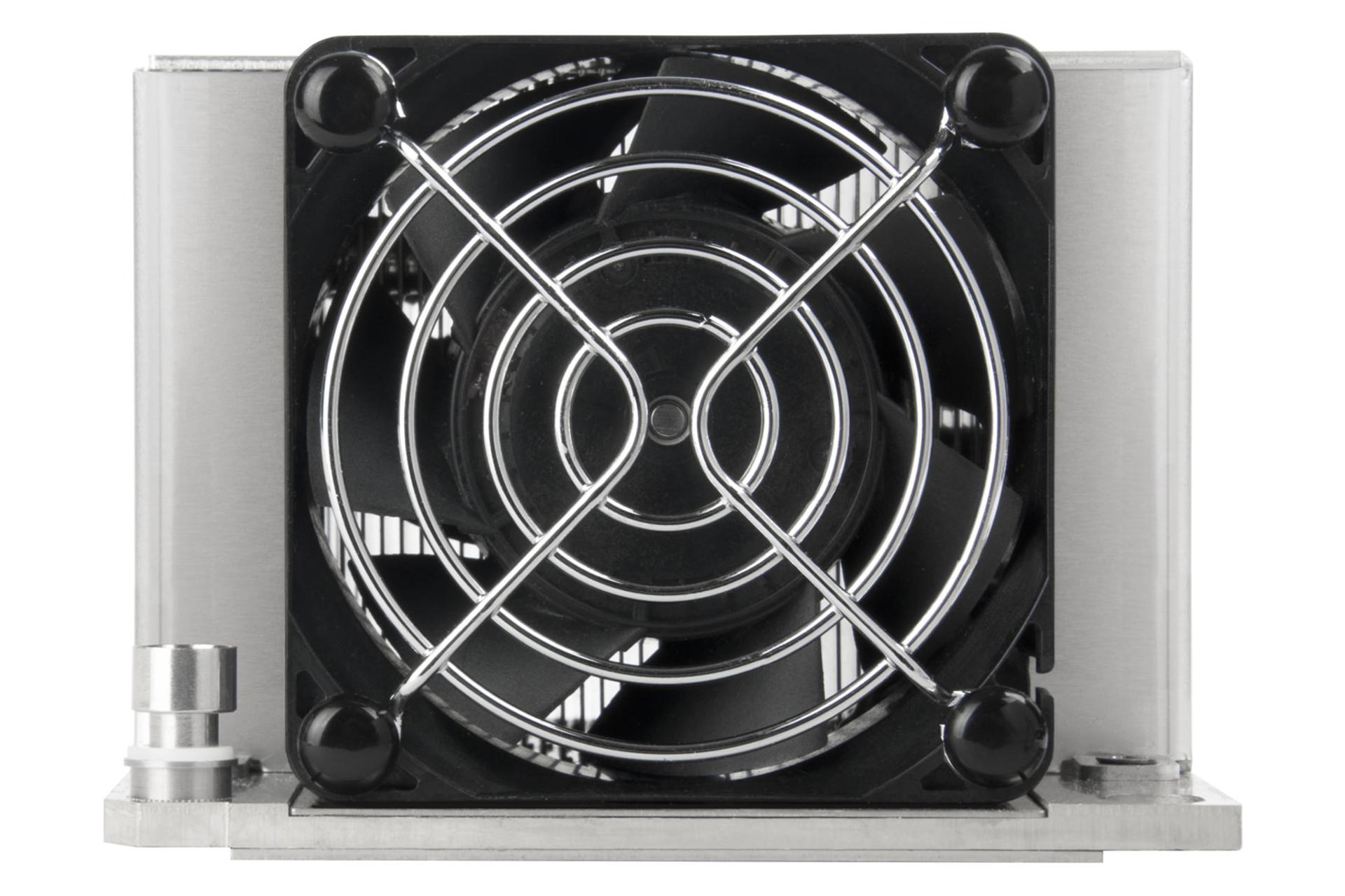 نمای روبرو خنک کننده پردازنده سیلور استون XE02-3647S