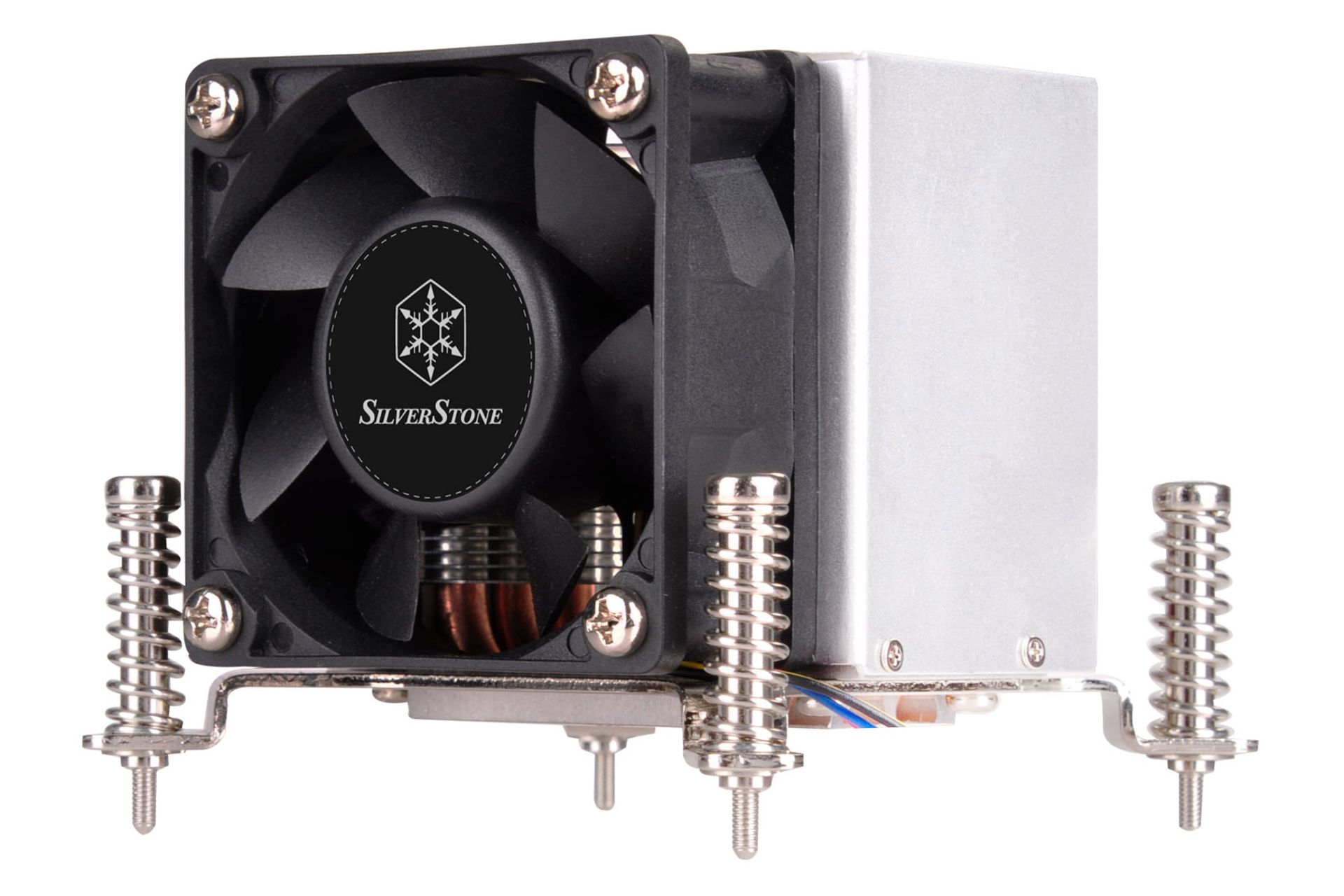 نیمرخ جلو و راست خنک کننده پردازنده سیلور استون AR09-115XS