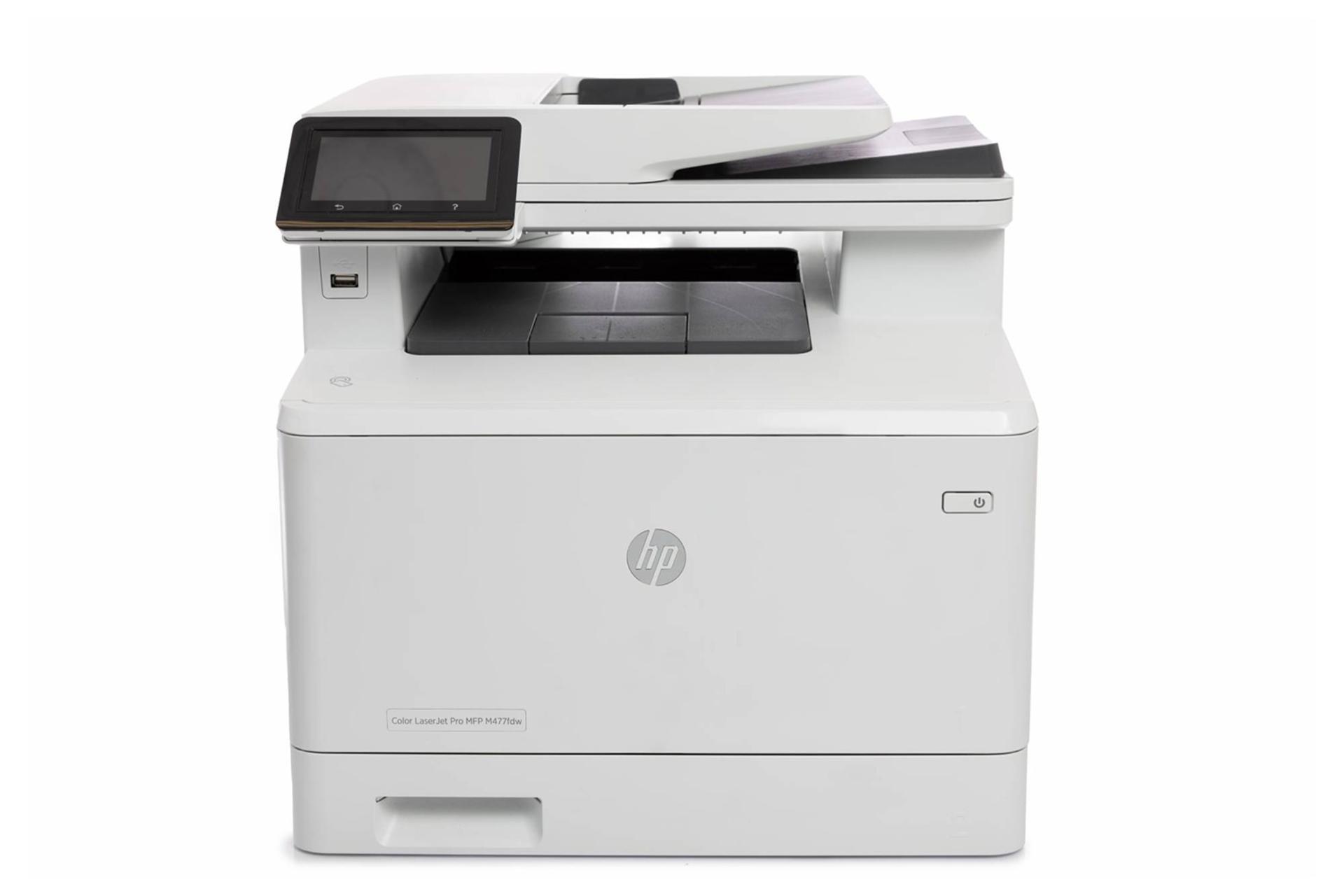 پرینتر اچ پی HP Color LaserJet Pro MFP M477fdn نمای جلو