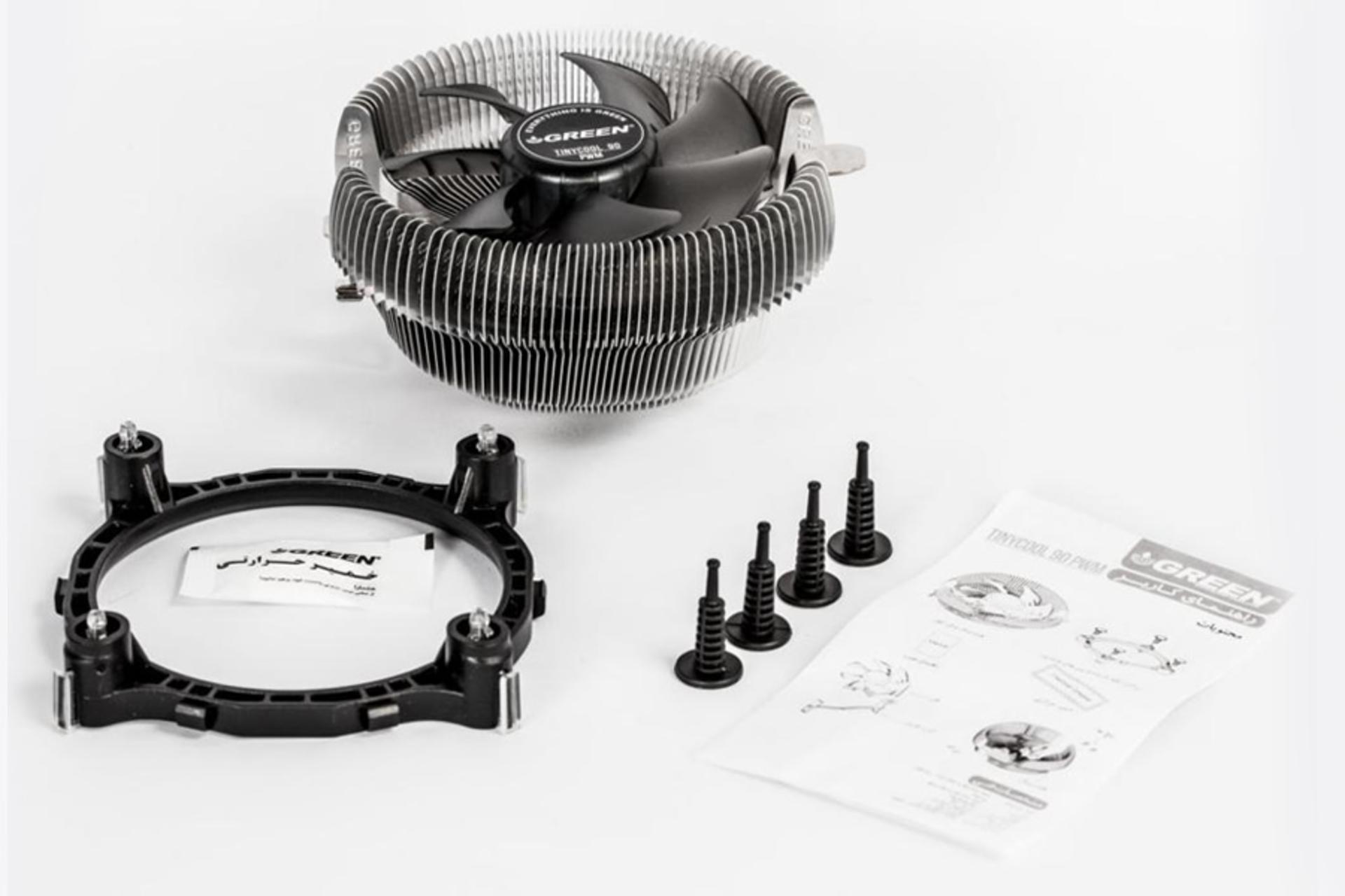 اقلام همراه خنک کننده پردازنده گرین TINYCOOL 90-PWM