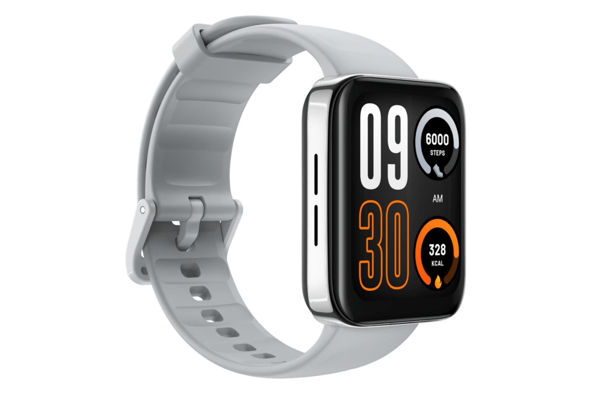 نمای چپ ساعت هوشمند ریلمی واچ 3 پرو / Realme Watch 3 Pro خاکستری