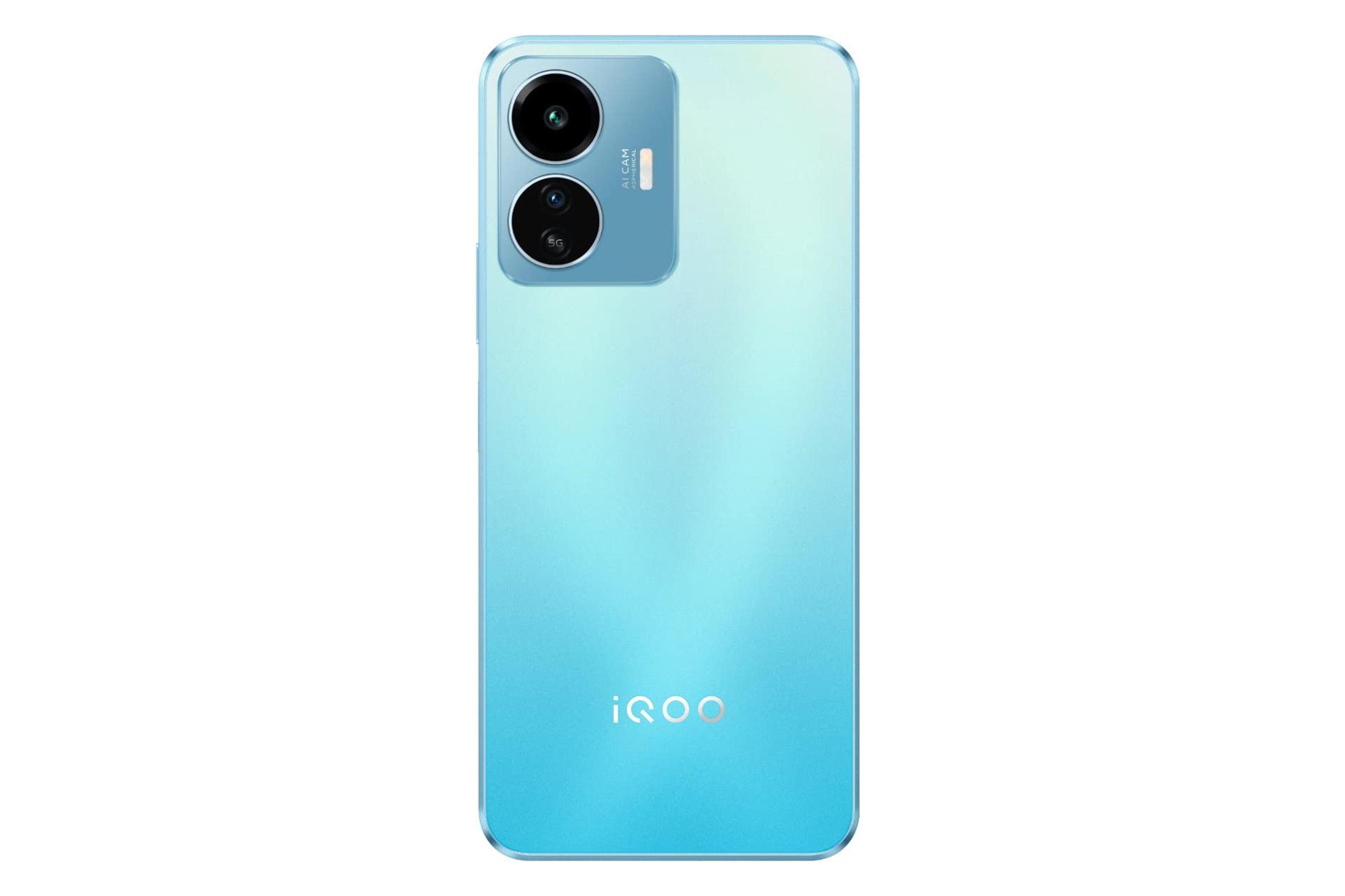 پنل پشت گوشی موبایل iQOO Z6 لایت ویوو / vivo iQOO Z6 Lite گرادیانی آبی و سبز
