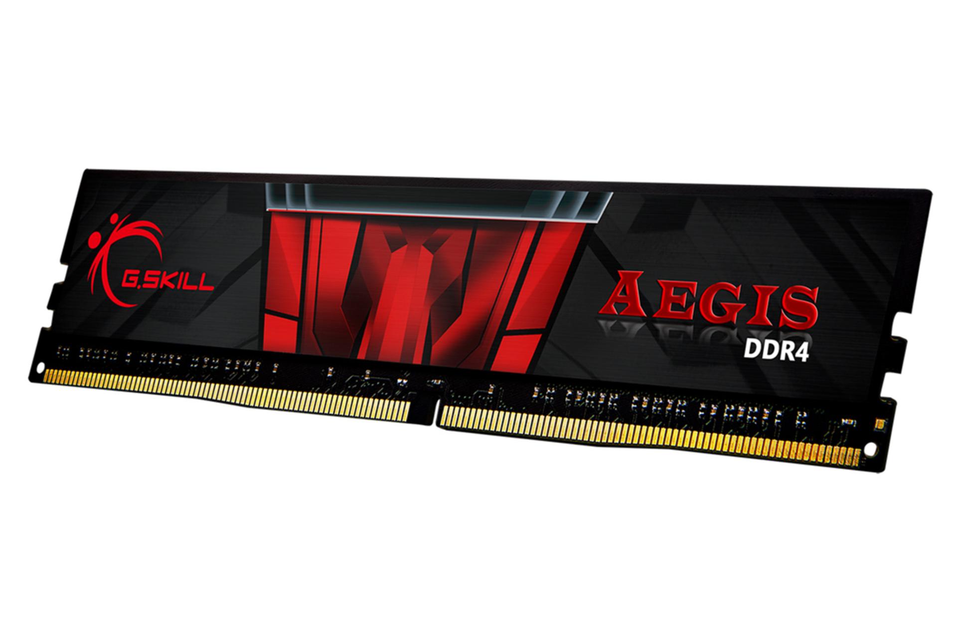 نمای جلوی رم جی اسکیل Aegis ظرفیت 8 گیگابایت از نوع DDR4-2666