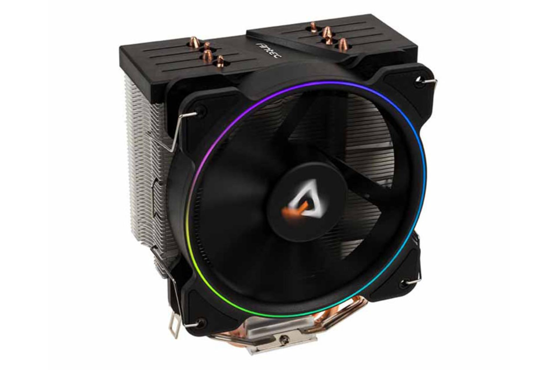 نمای بالای خنک کننده پردازنده انتک A400 RGB