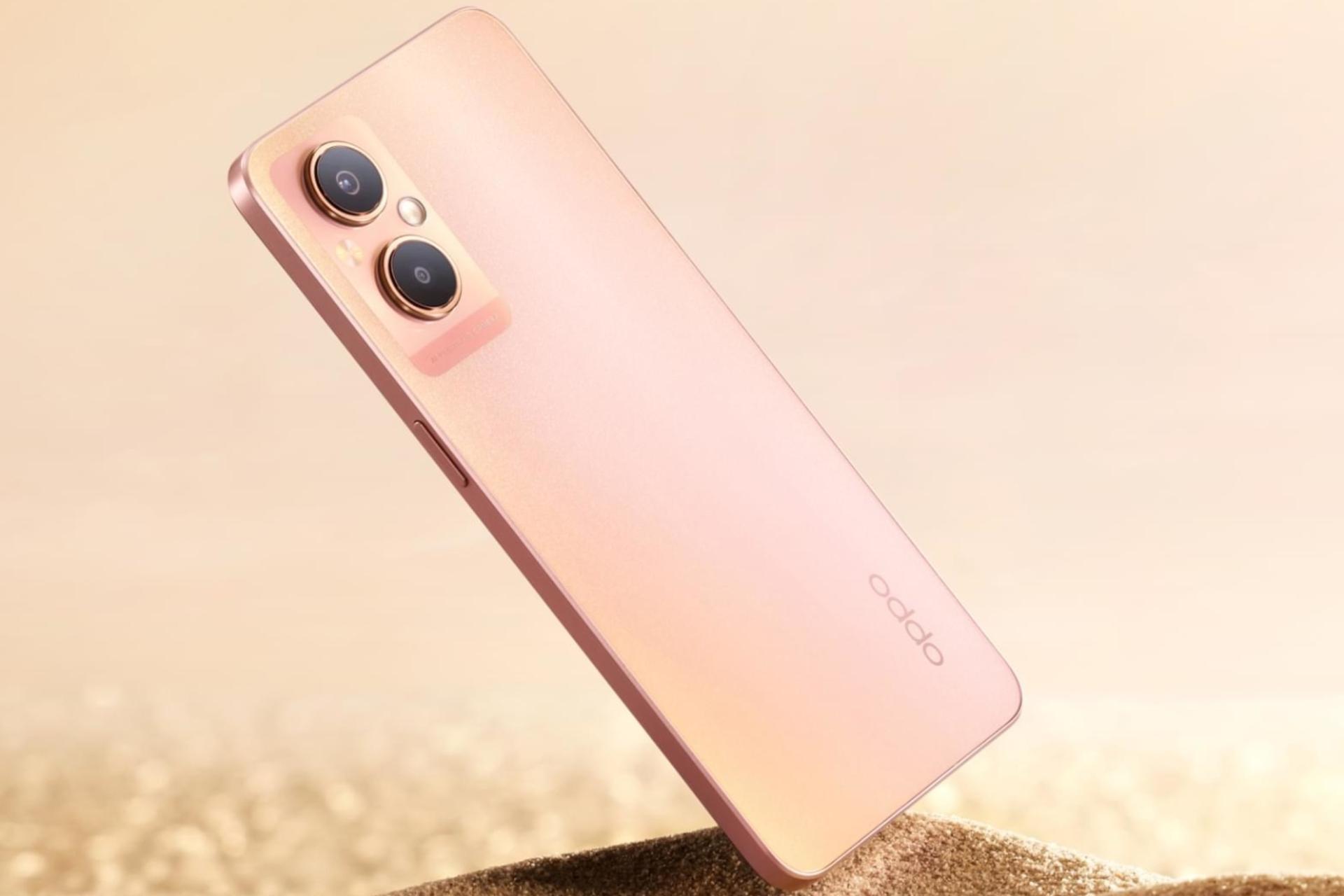 پنل پشت گوشی موبایل اوپو Oppo A96 گلبهی