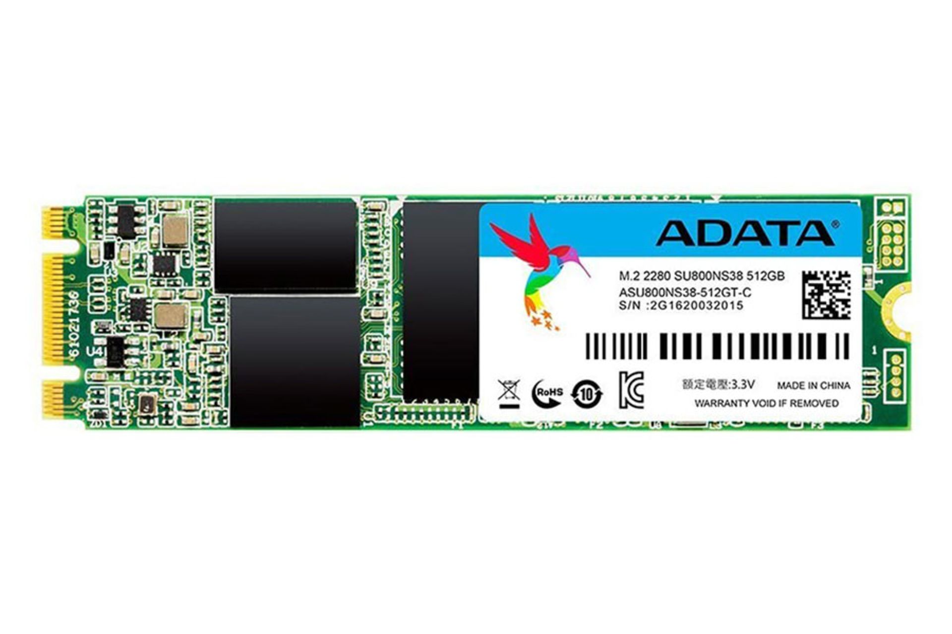 ای دیتا SU800 M.2 ظرفیت 512 گیگابایت / ADATA SU800 M.2 512GB