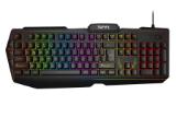 نمای بالای کیبورد گیمینگ تسکو TK-8121L با نور پس زمینه RGB