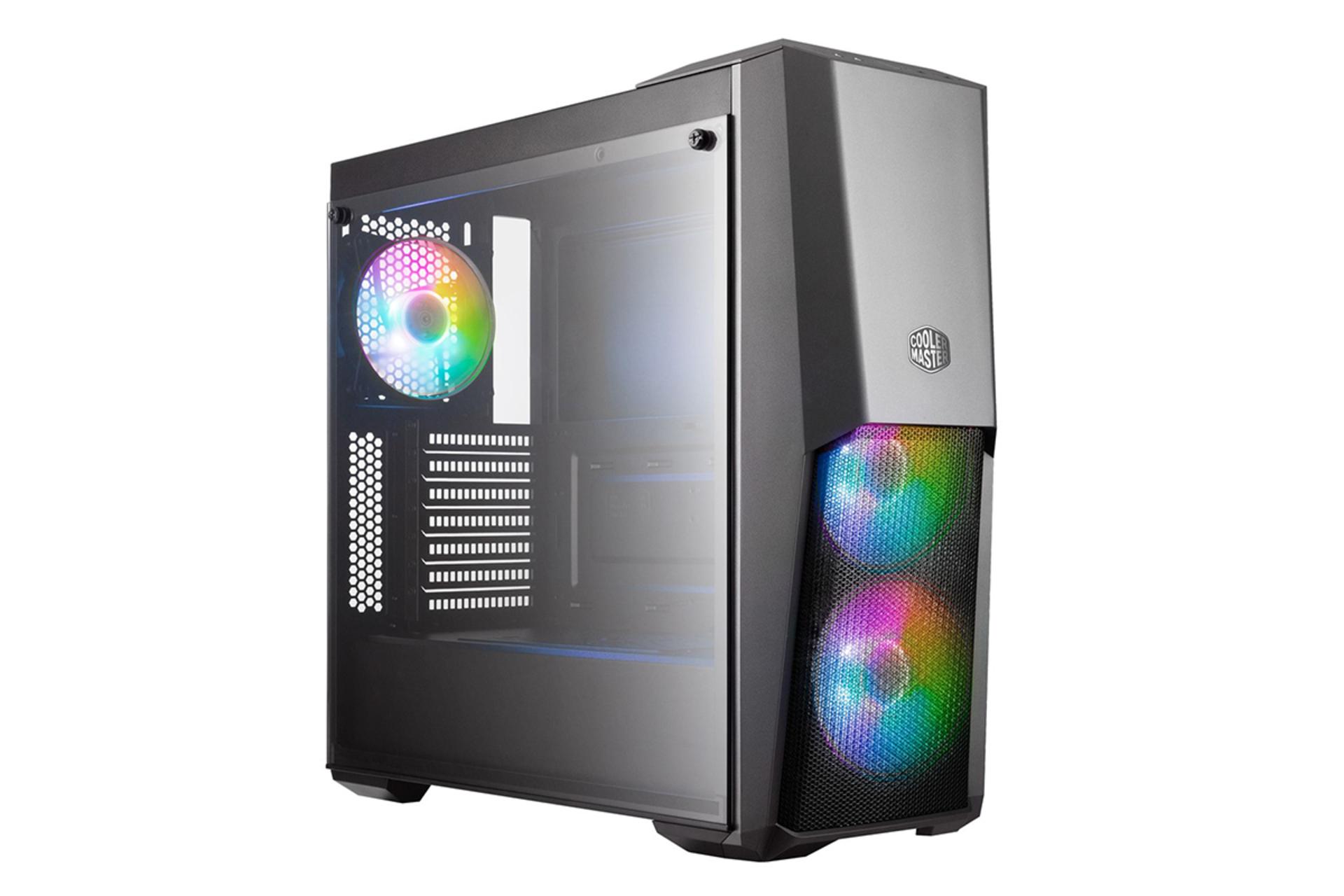 مرجع متخصصين ايران نماي جلوي كيس كامپيوتر كولر مستر MASTERBOX MB500 ARGB