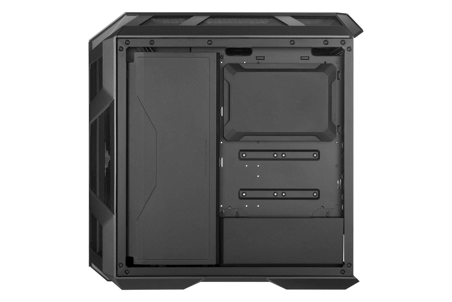 نمای داخل سمت راست کیس کامپیوتر کولر مستر MASTERCASE H500M