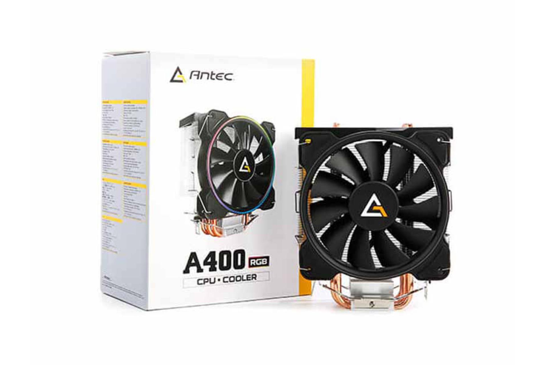 جعبه خنک کننده پردازنده انتک A400 RGB