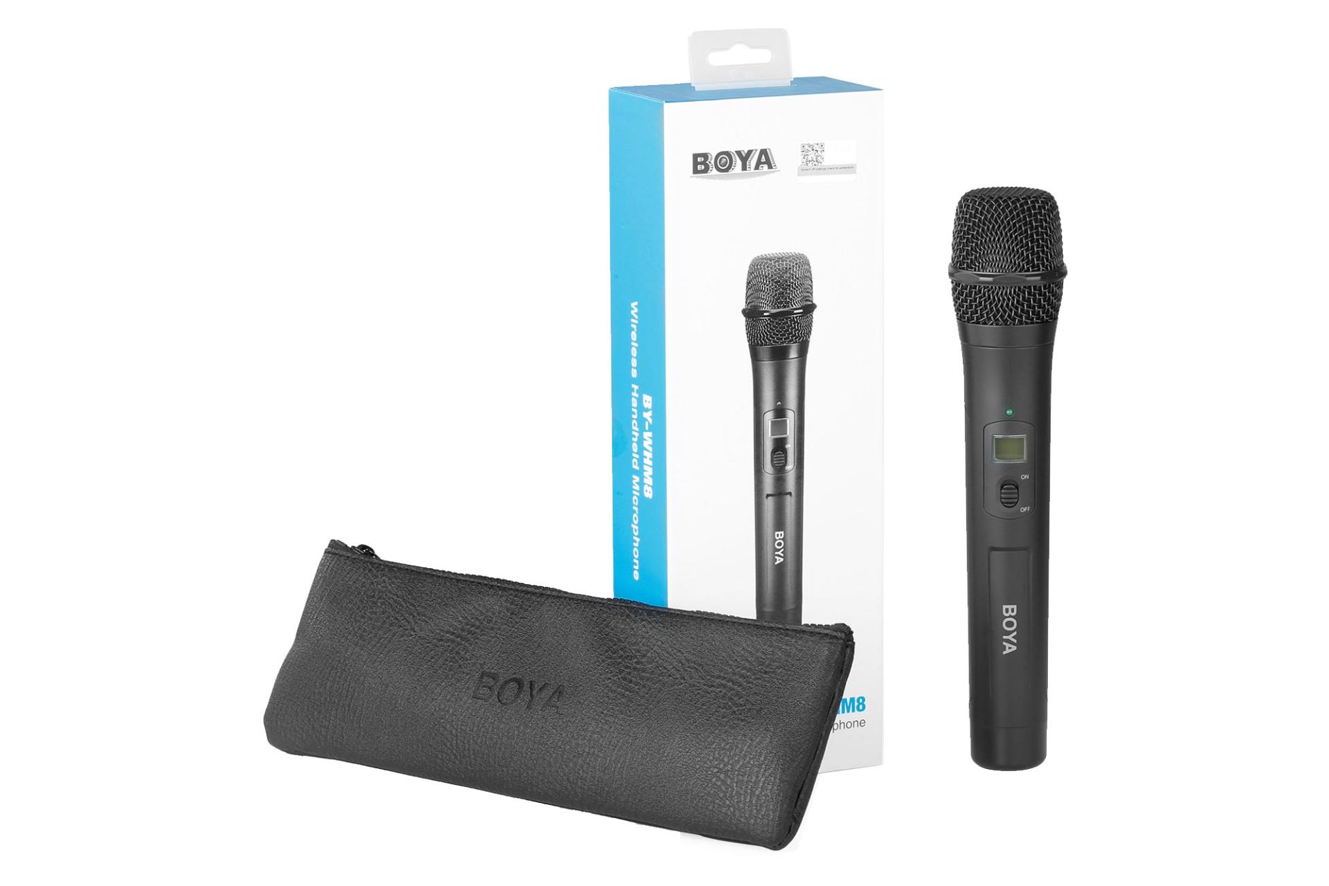 اقلام همراه میکروفون بویا BY-WHM8 Pro + RX8 PRO