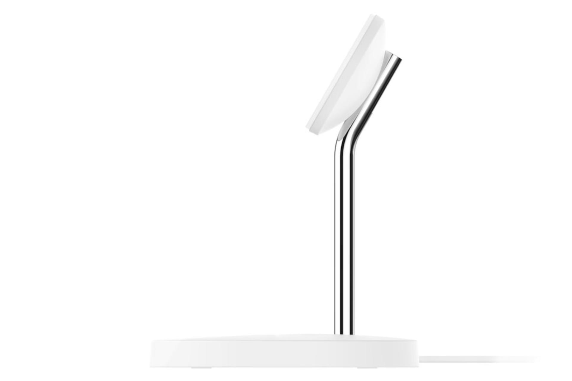 نمای جانبی شارژر بلکین Boost Charge Pro MagSafe دو در یک