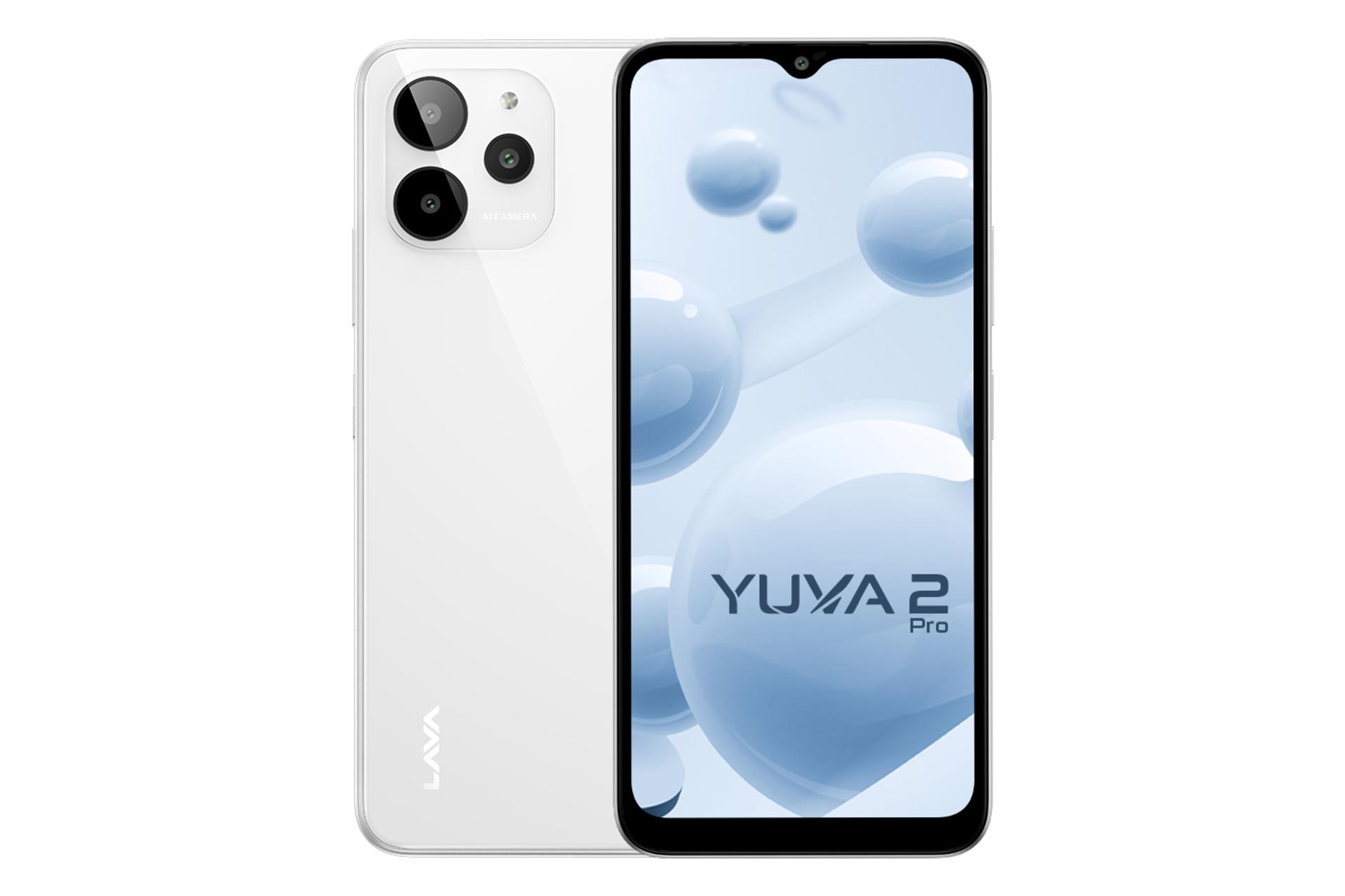 گوشی موبایل Yuva 2 پرو لاوا / Lava Yuva 2 Pro سفید