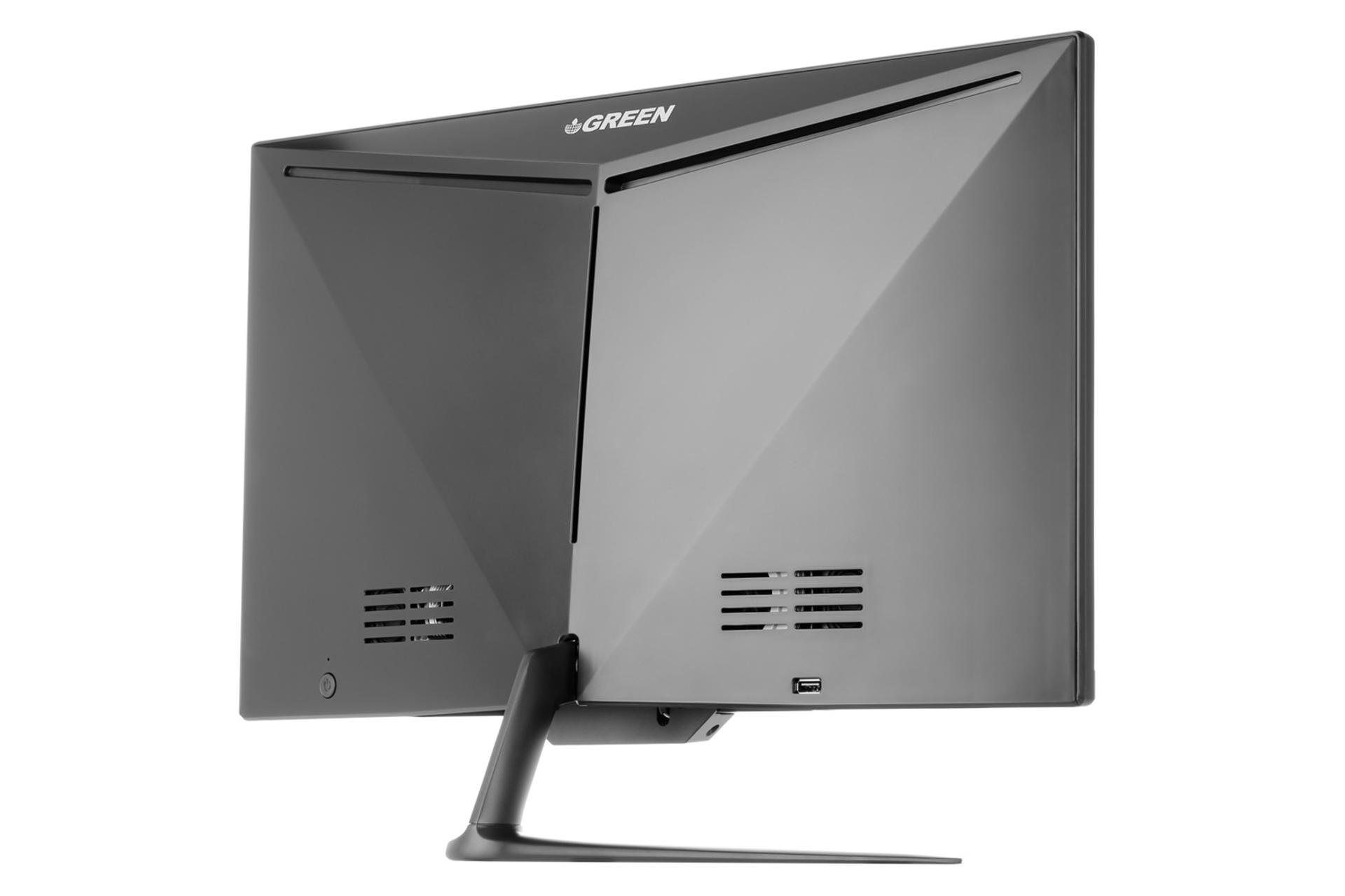 نیمرخ پشت و چپ کامپیوتر همه کاره GREEN GX24-P14