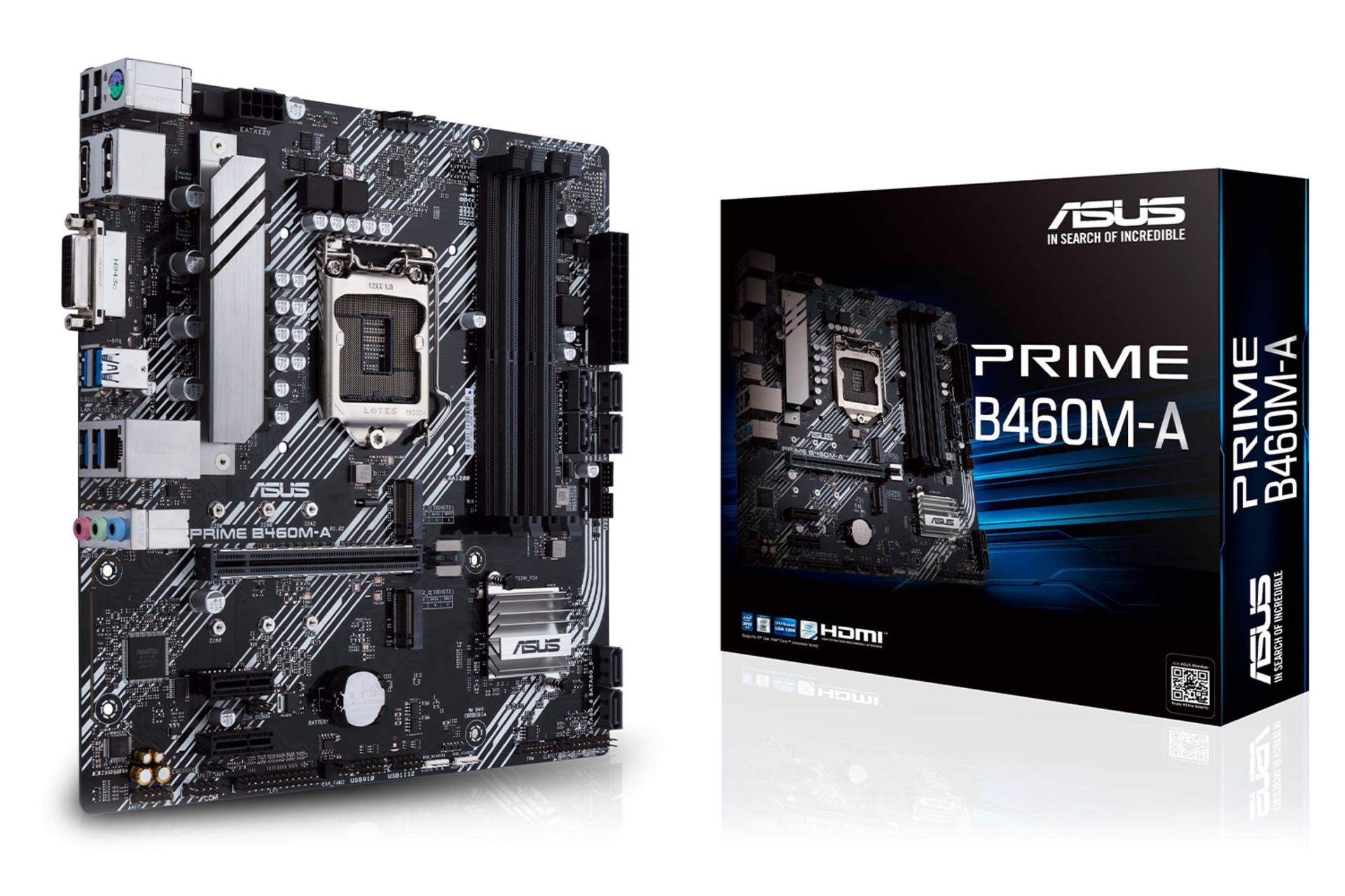 مادربرد ایسوس PRIME B460M-A بسته بندی