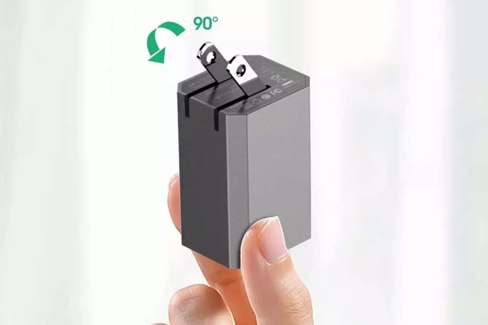 دوشاخه آمریکایی شارژر الدینیو A2527C