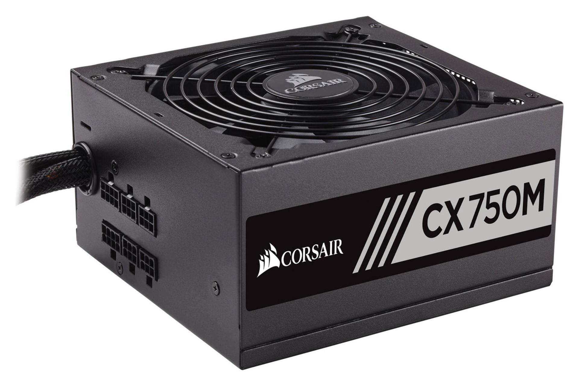 پاور کامپیوتر کورسیر CX750M Bronze CP-9020061 با توان 750 وات