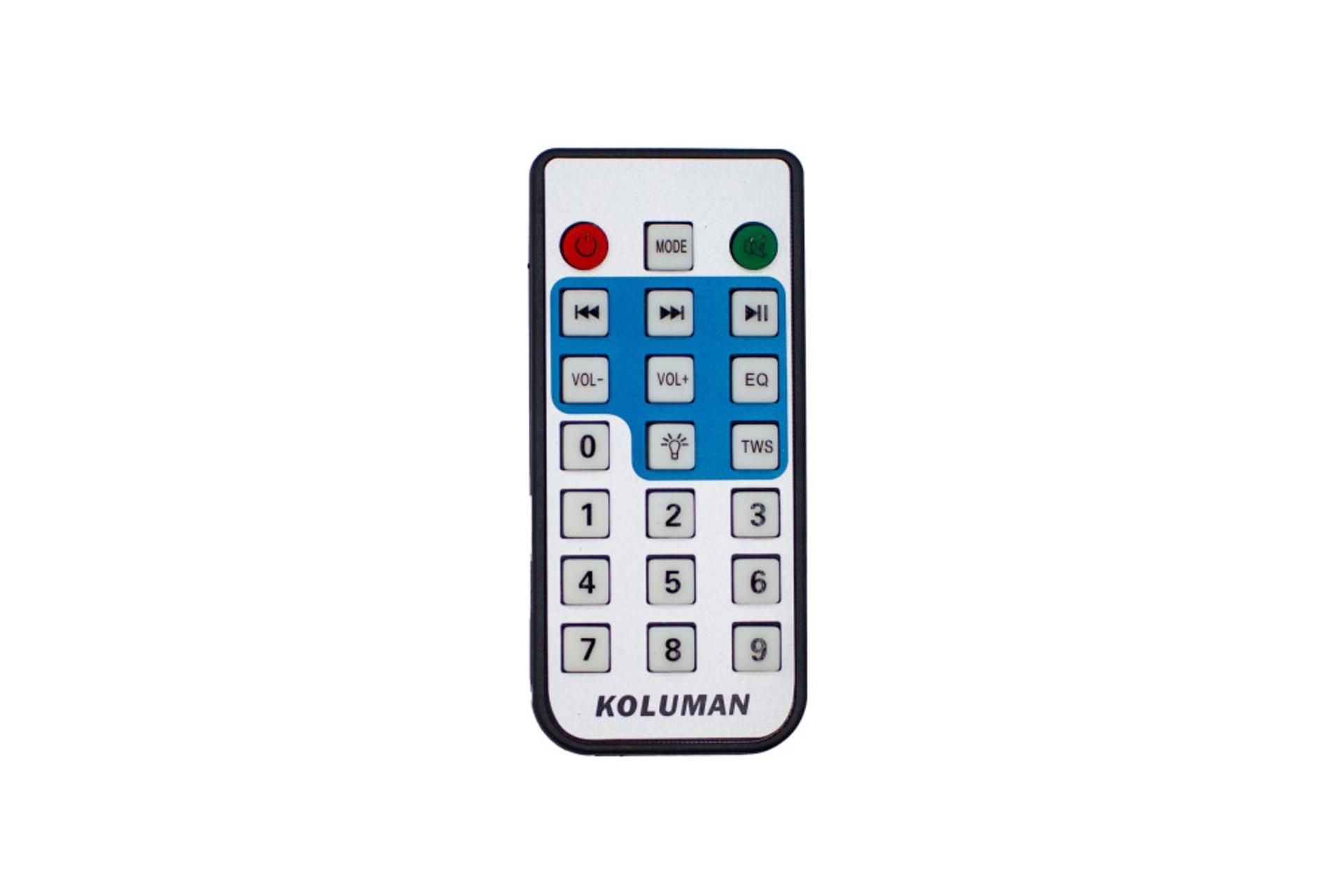 ریموت کنترل اسپیکر کلومن Koluman K-S125-40