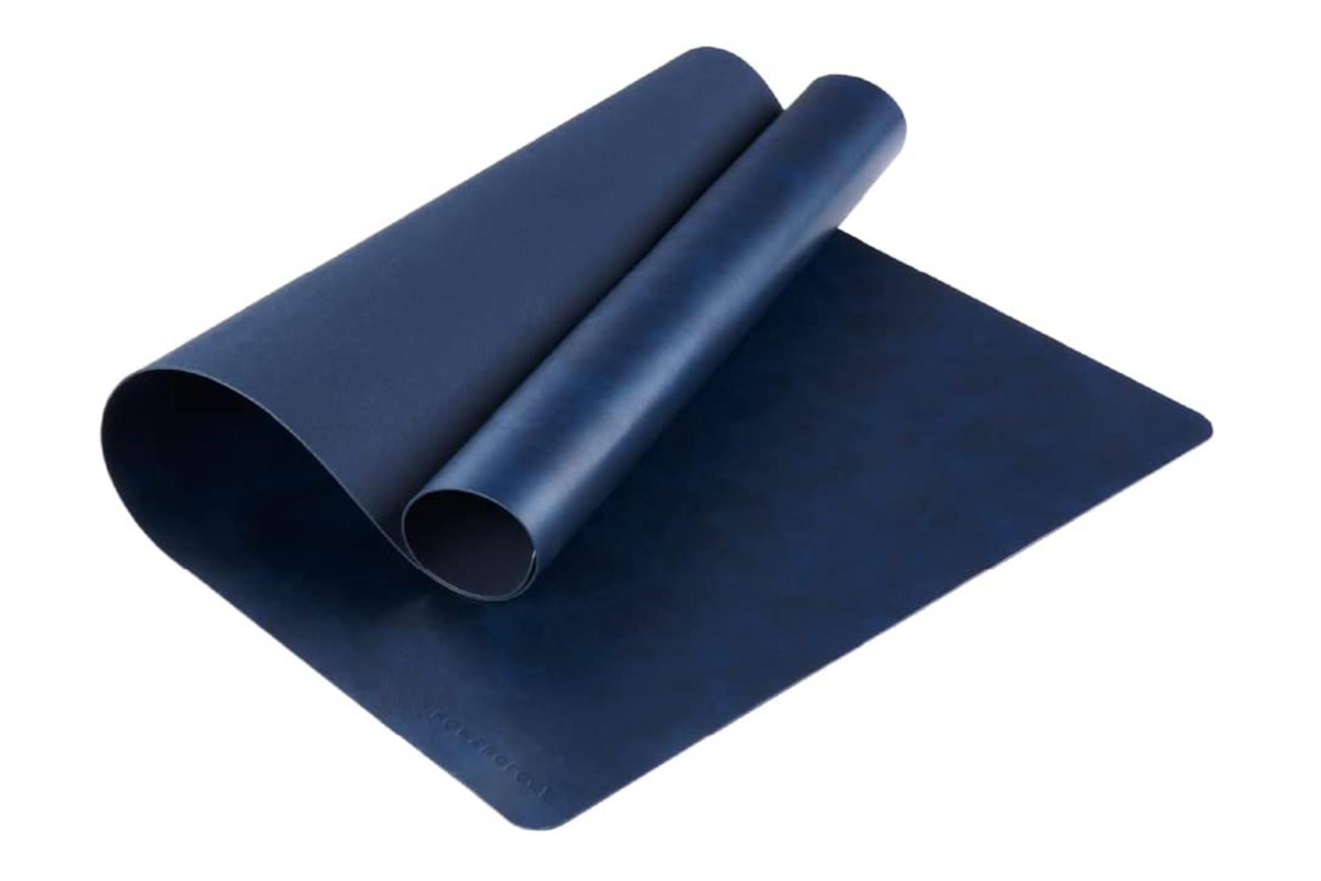 ماوس پد پاورولوجی Powerology Vegan Leather Desk Pad قهوه ای آبی