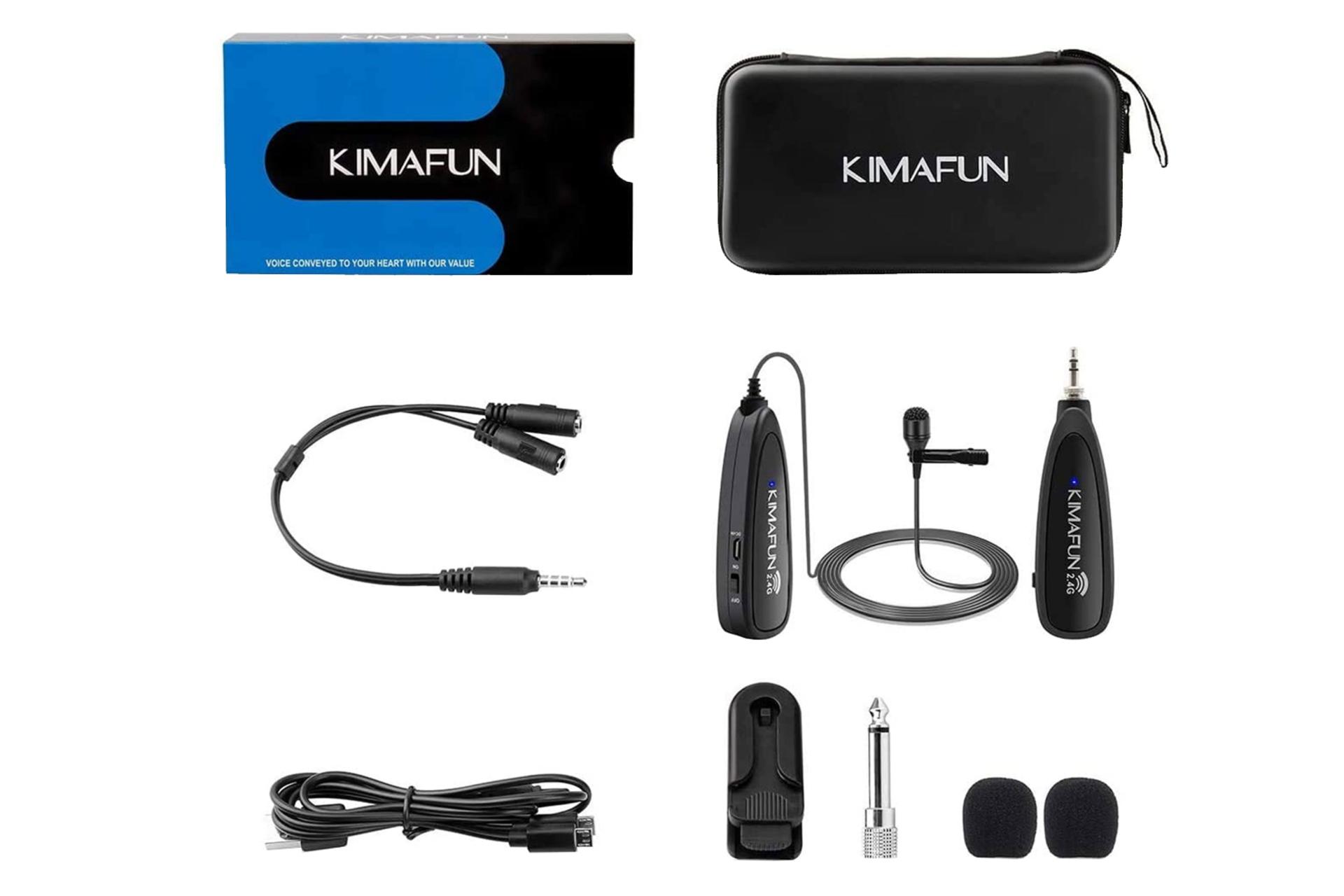 اقلام همراه میکروفون کیمافون KIMAFUN KM-G130-1