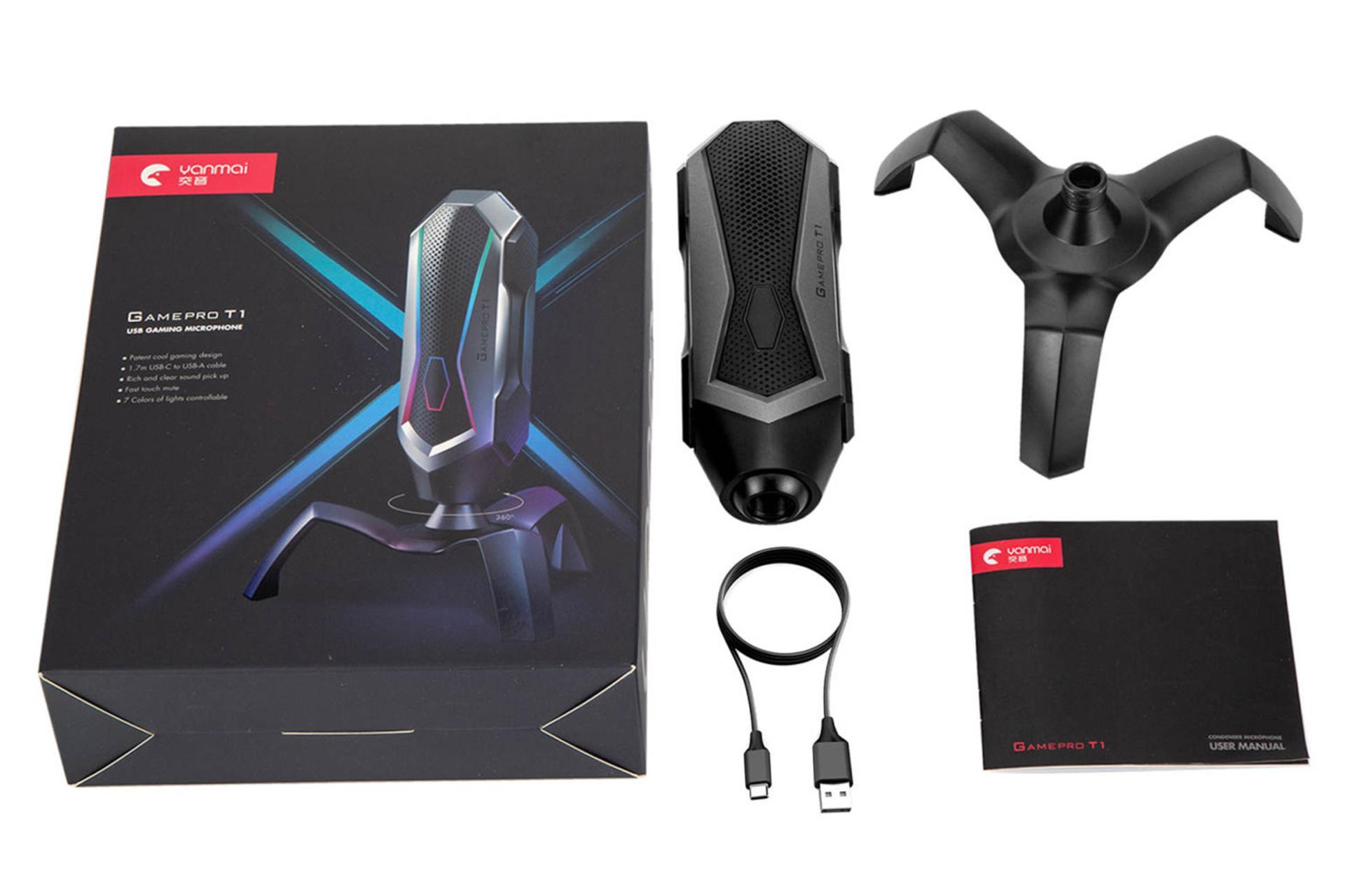 اقلام همراه میکروفون ینمای YANMAI GAMEPRO T1