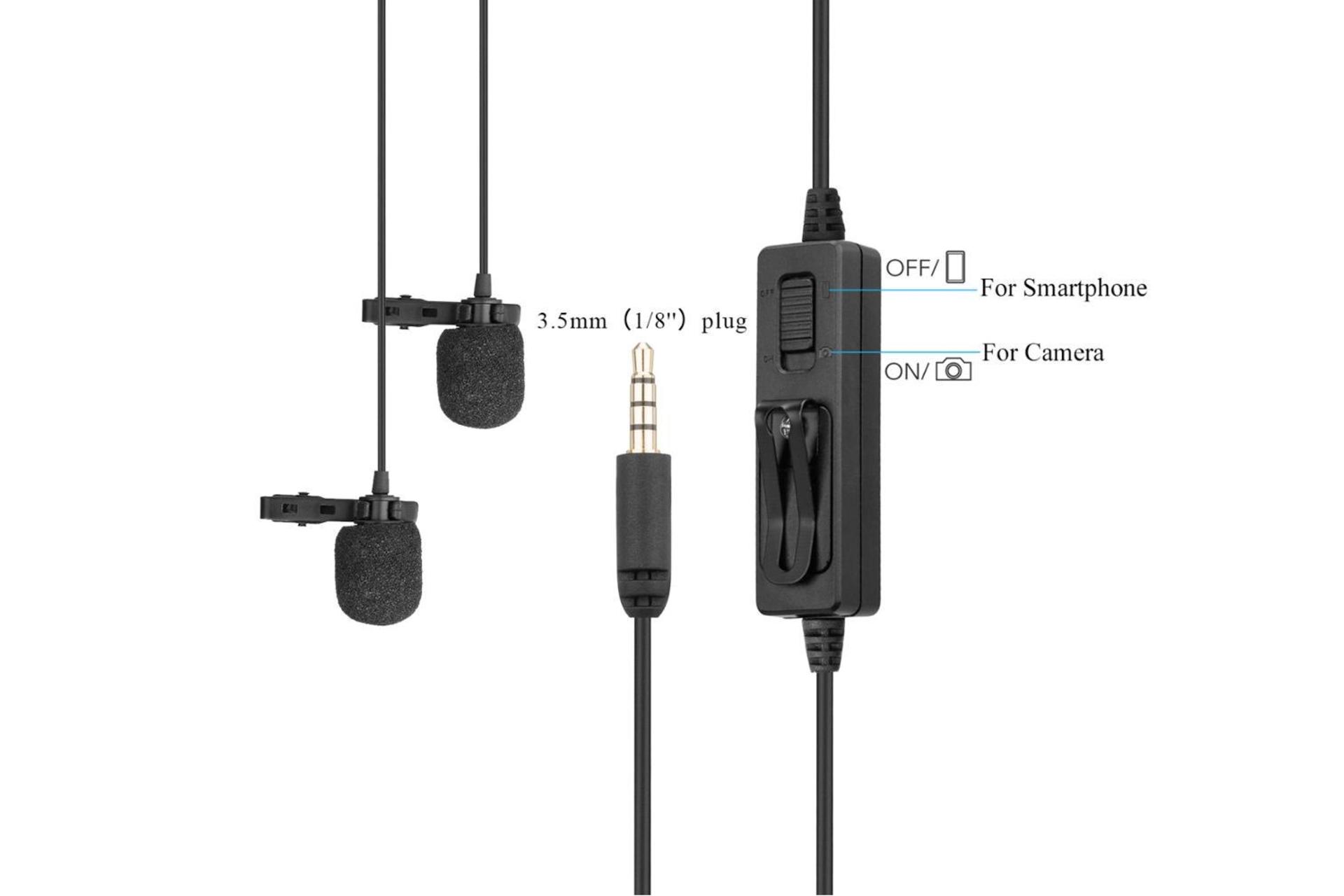 طراحی میکروفون سارامونیک Saramonic LavMicro 2M