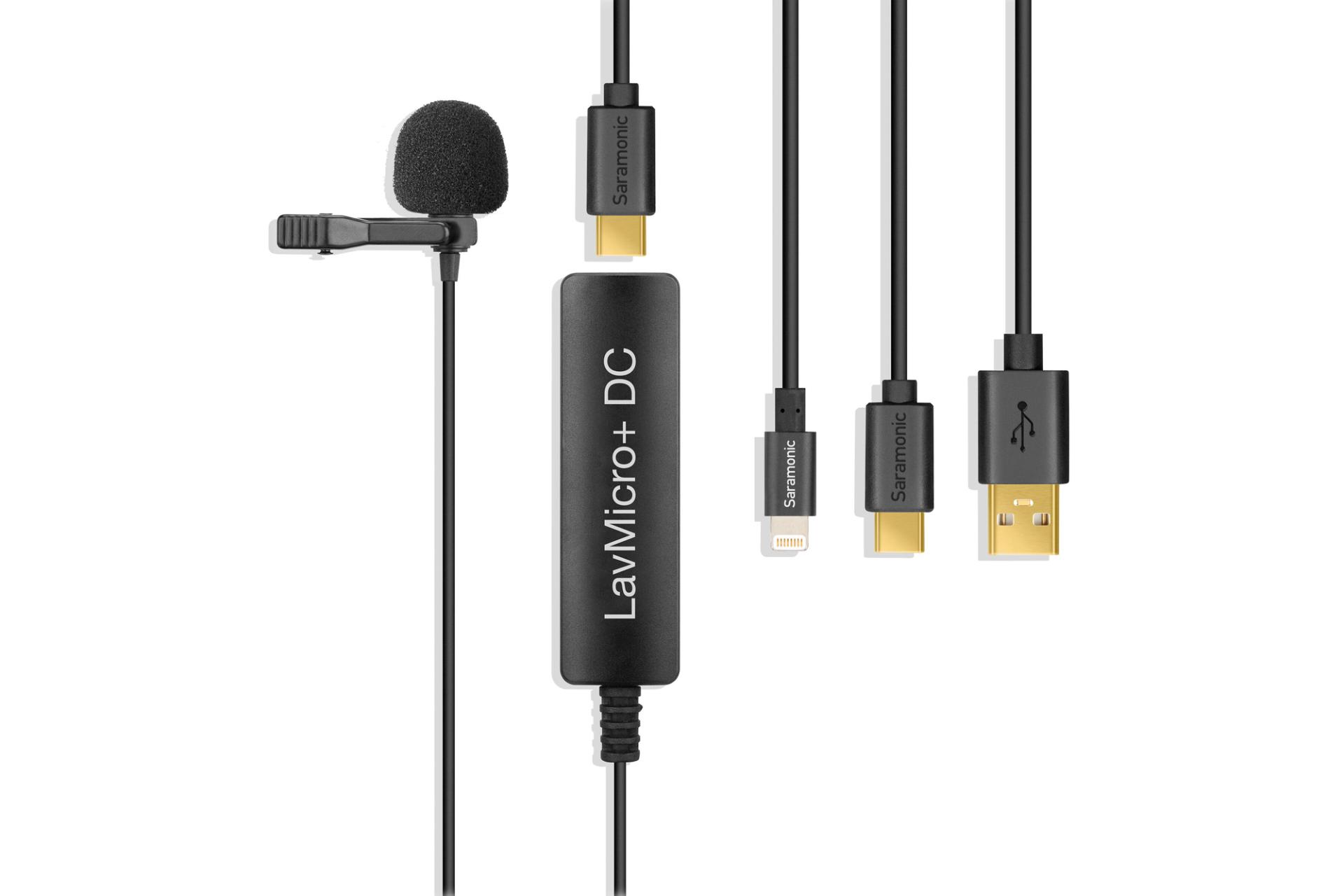 کانکتور میکروفون سارامونیک Saramonic LavMicro+ DC