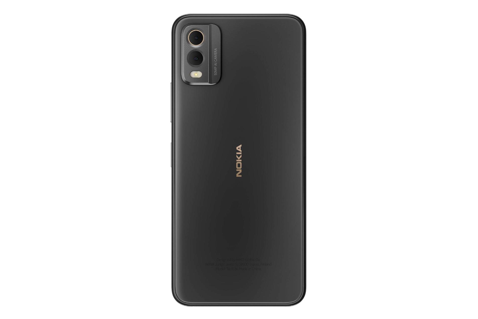 پنل پشت گوشی موبایل نوکیا Nokia C32 خاکستری تیره