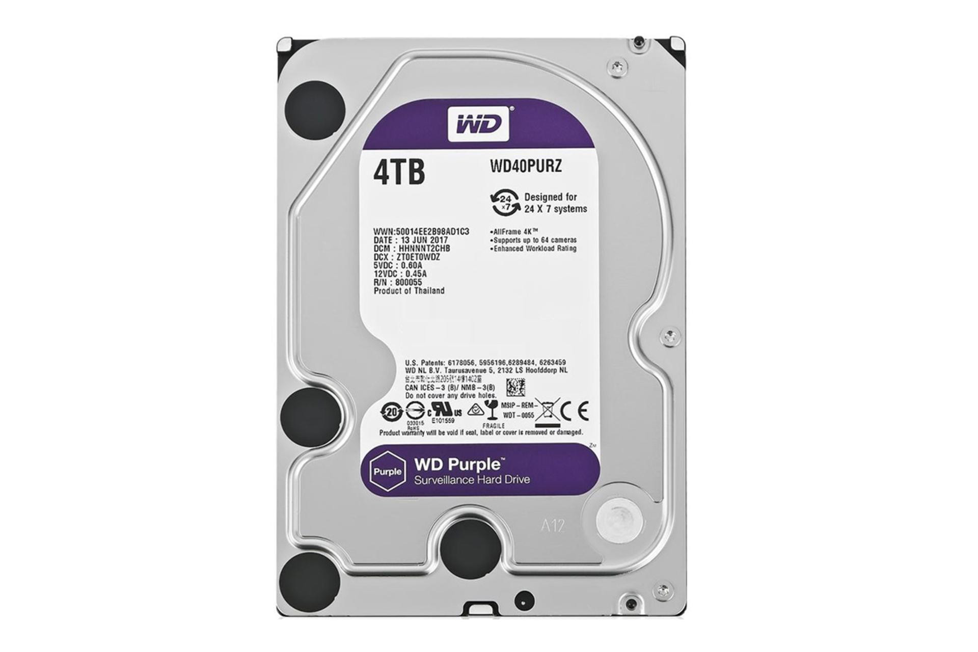 Western Digital Purple WD40PURZ 4TB