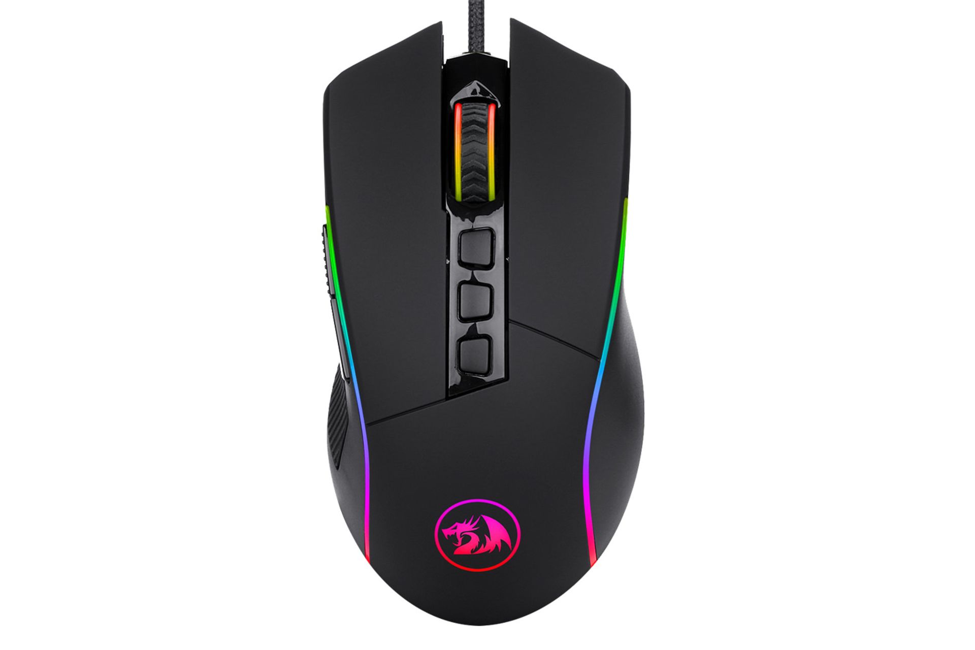 نمای روبرو ماوس ردراگون M721-Pro Lonewolf2