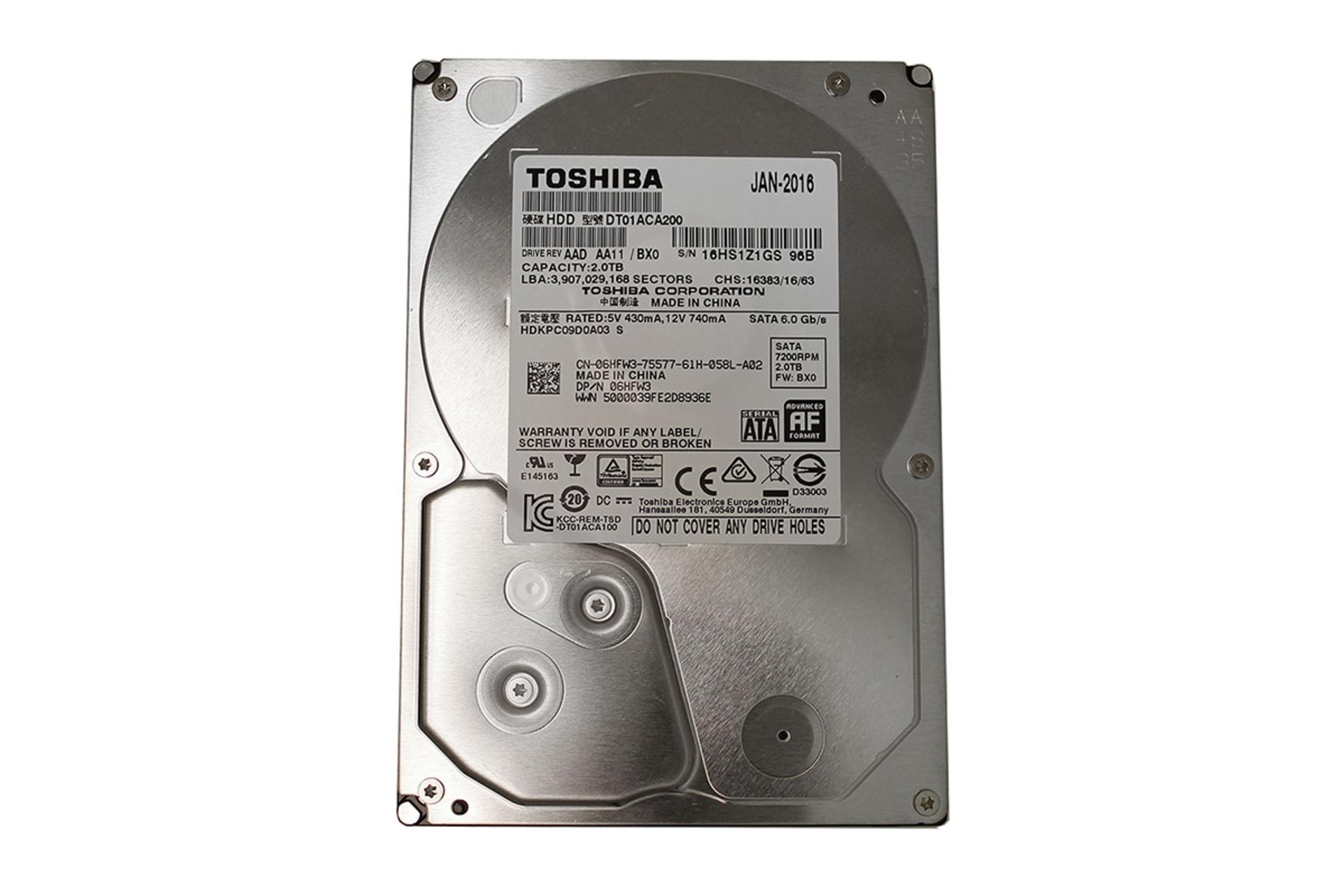 مرجع متخصصين ايران Toshiba DT01ACA200 2TB