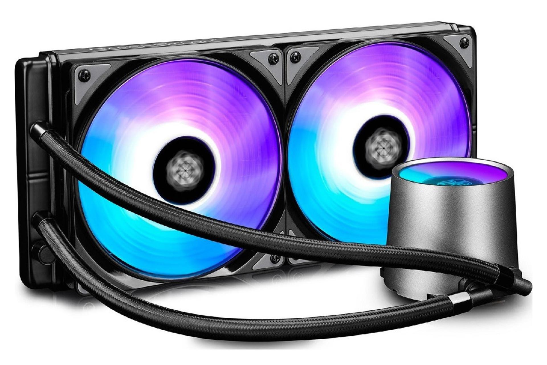 مرجع متخصصين ايران نورپردازي خنك كننده مايع گيم استورم CASTLE 280RGB