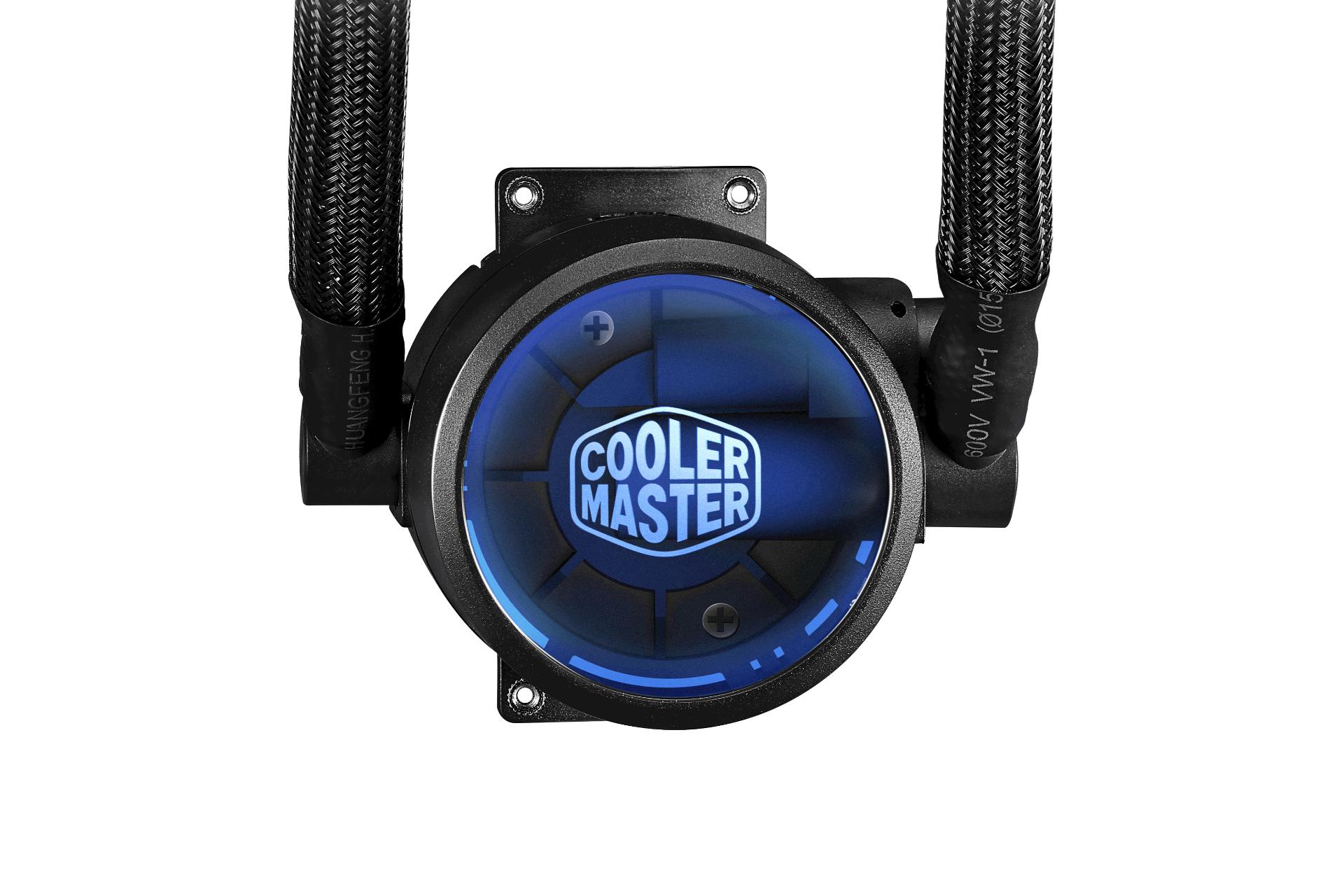 نورپردازی پمپ خنک کننده مایع کولر مستر MASTERLIQUID PRO 240