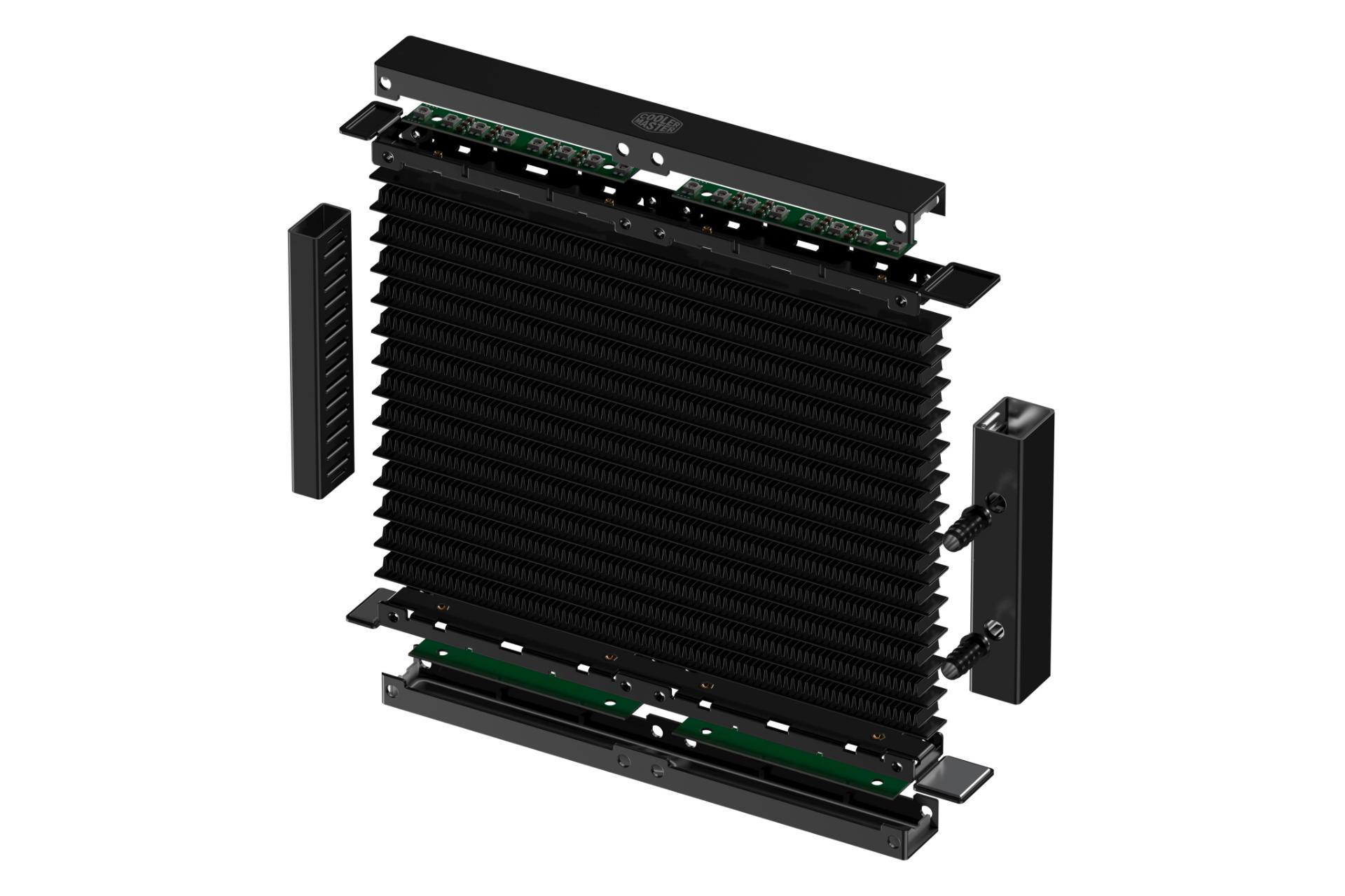 رادیاتور خنک کننده مایع کولر مستر MASTERLIQUID ML120R RGB