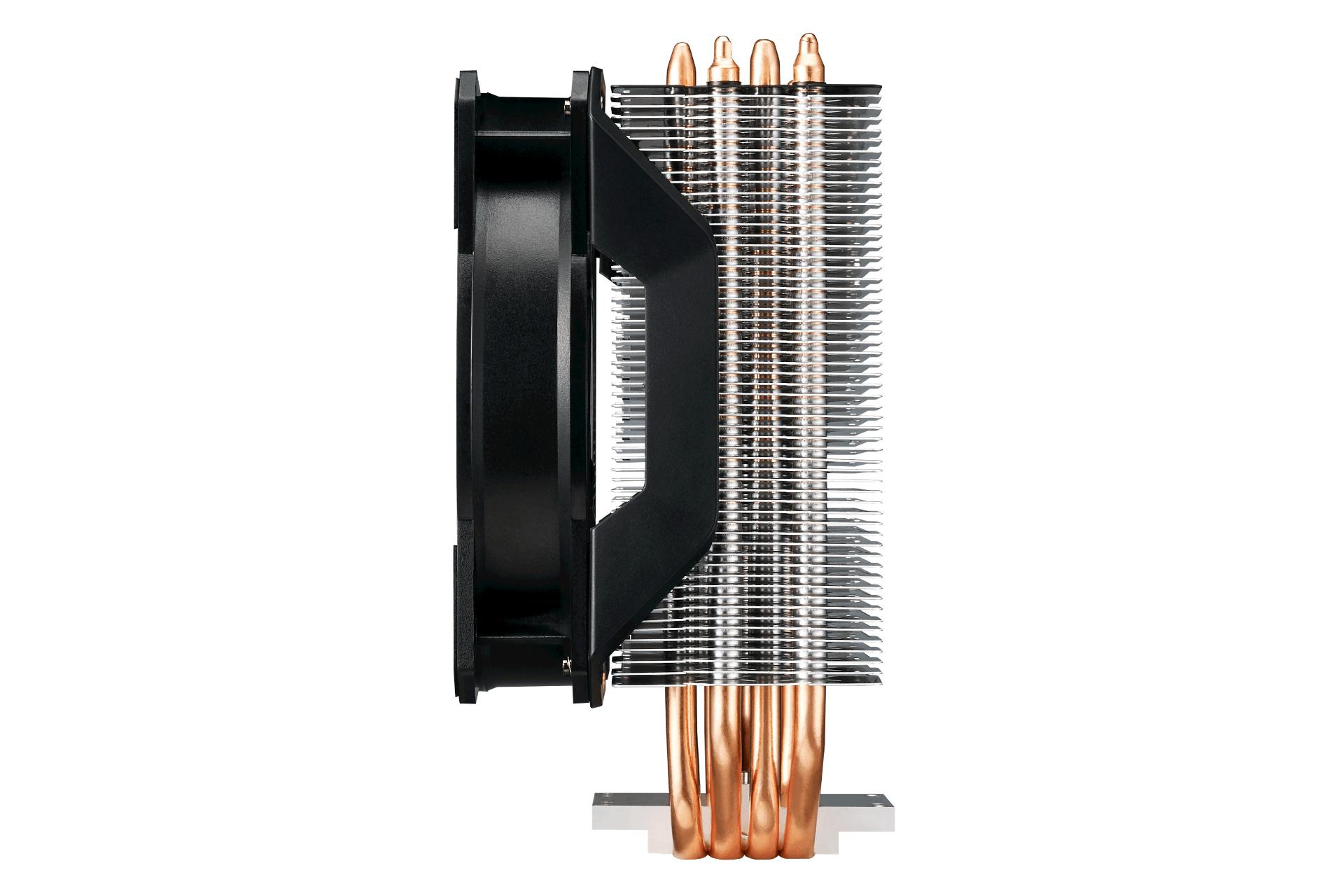 نمای راست خنک کننده پردازنده کولر مستر MASTERAIR MA410P
