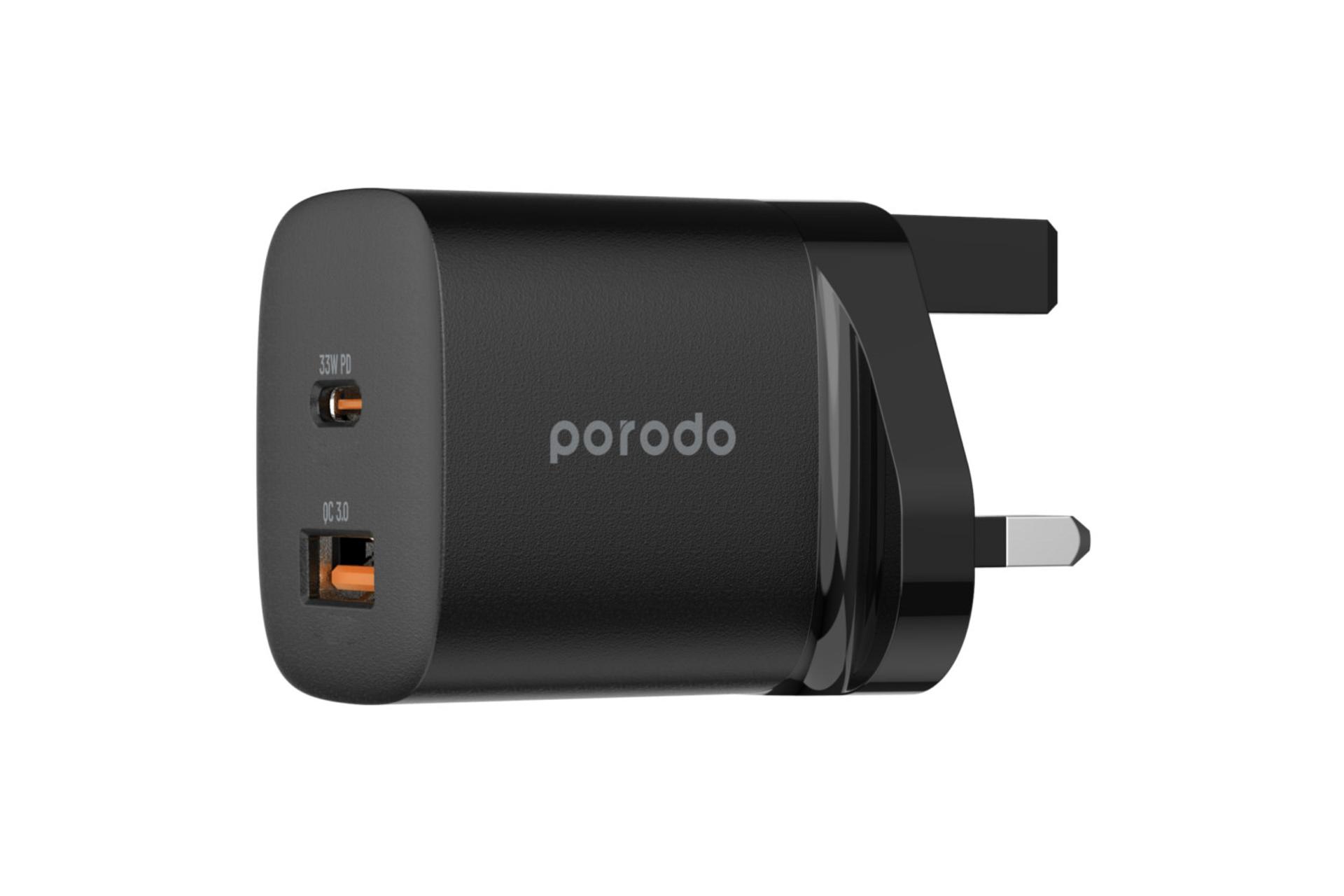 نمای جانبی شارژر پرودو FWCH008