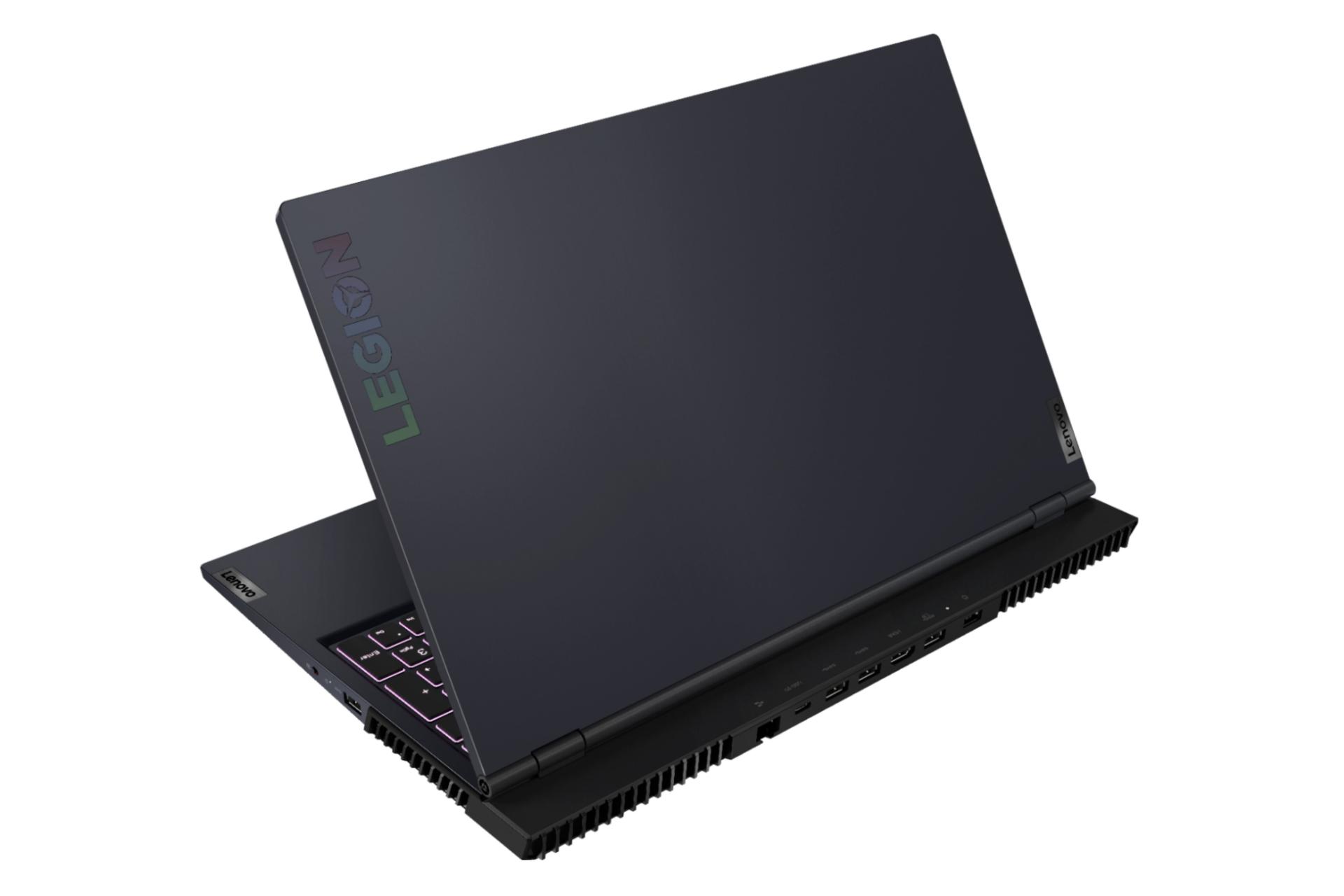 نمای پشت لپ تاپ Legion 5 لنوو Ryzen 7 5800H