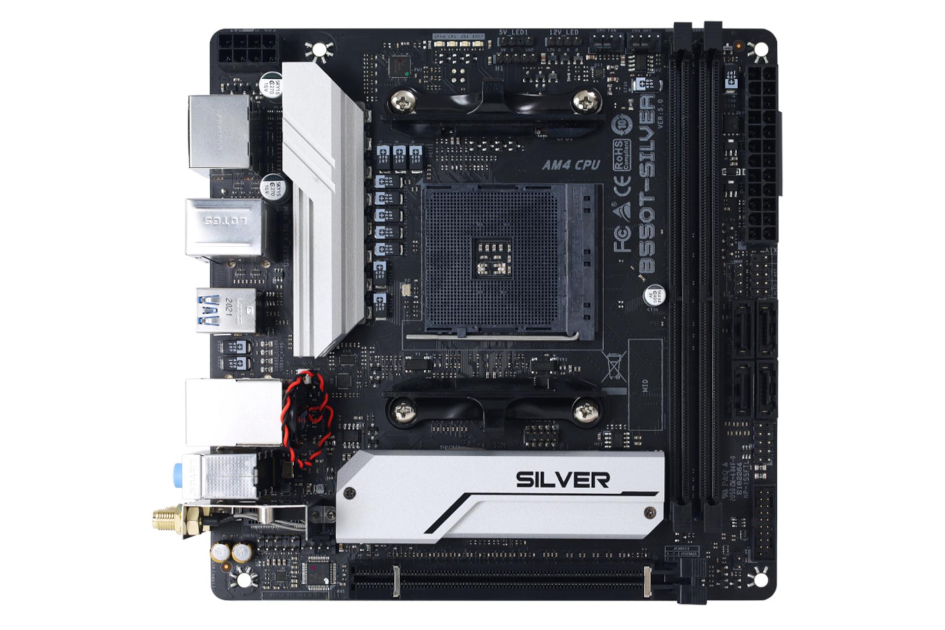 مادربرد بایواستار Biostar B550T-SILVER