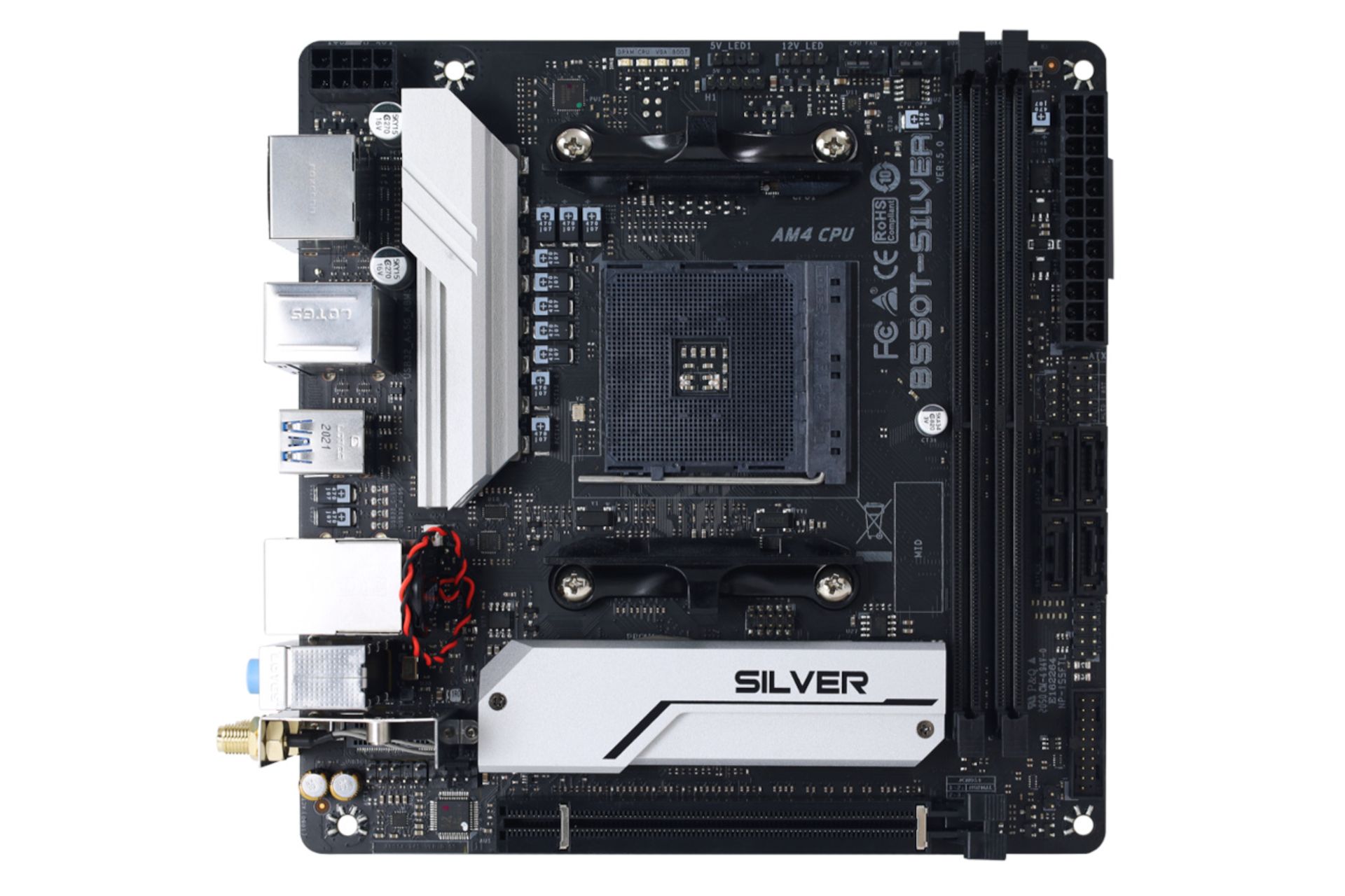 مادربرد بایواستار Biostar B550T-SILVER