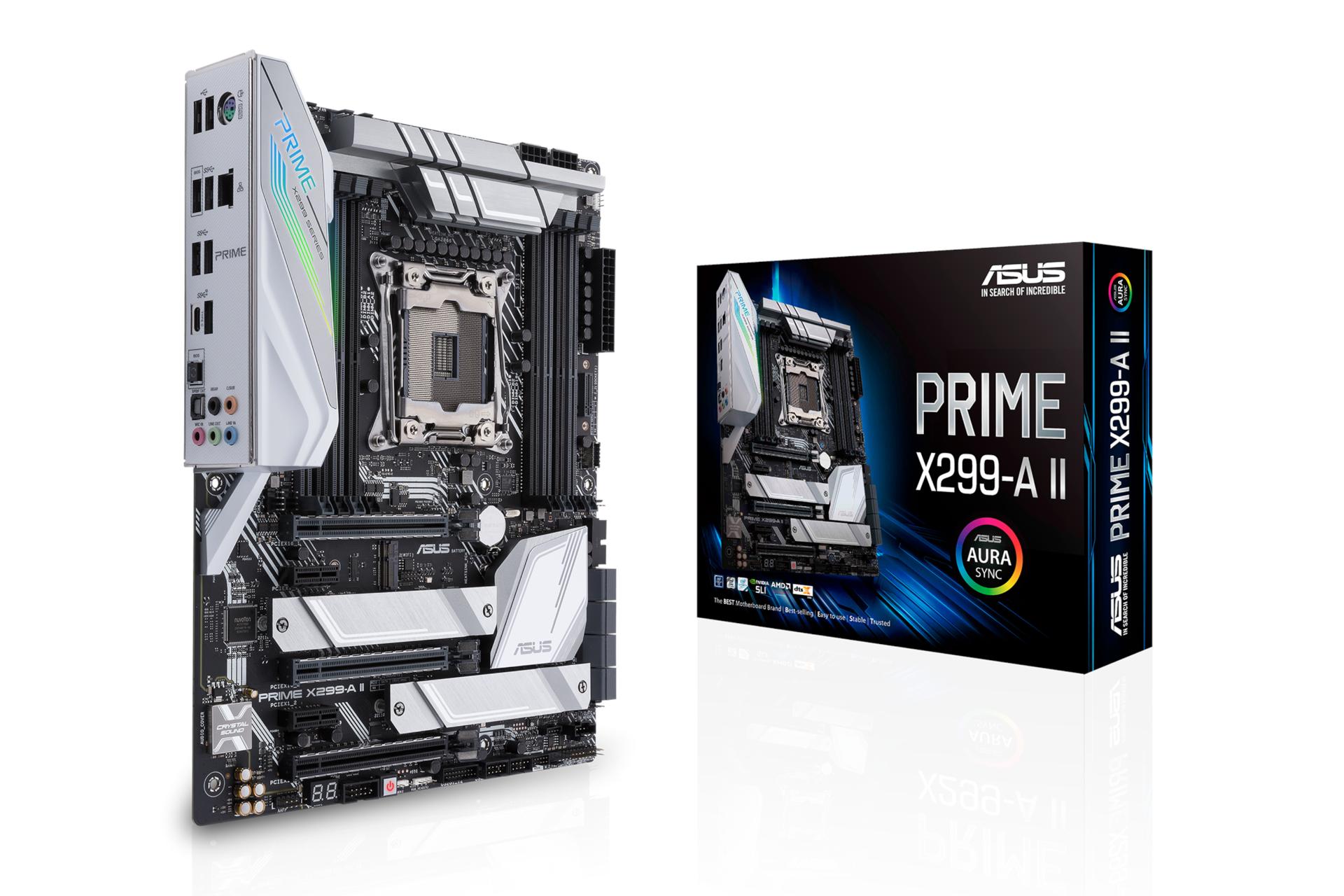 جعبه مادربرد ایسوس ASUS PRIME X299-A II
