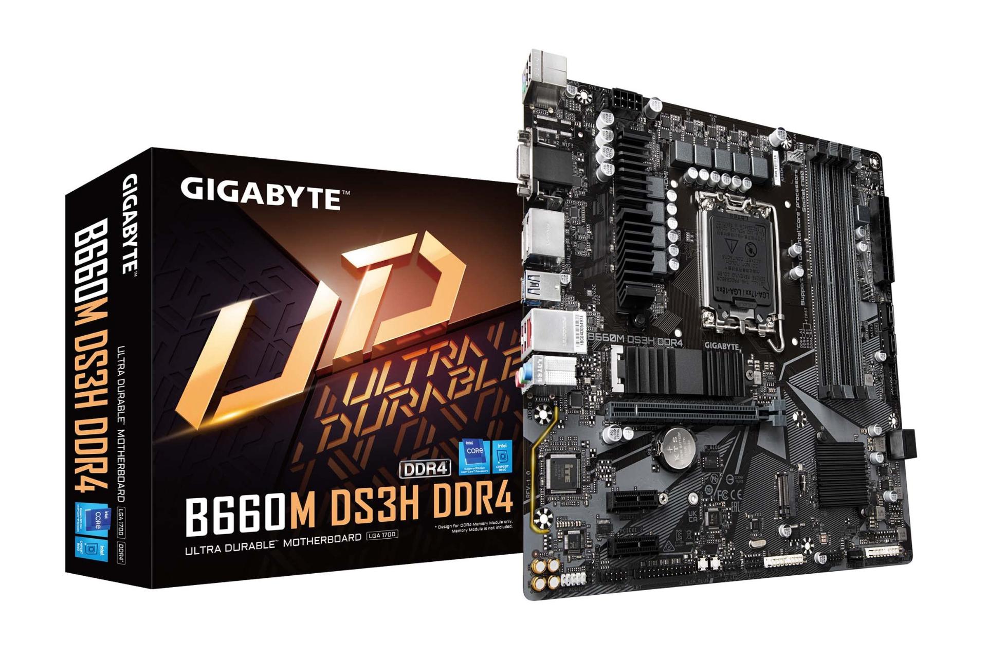 جعبه مادربرد گیگابایت GIGABYTE B660 DS3H DDR4 (rev. 1.0/1.1)