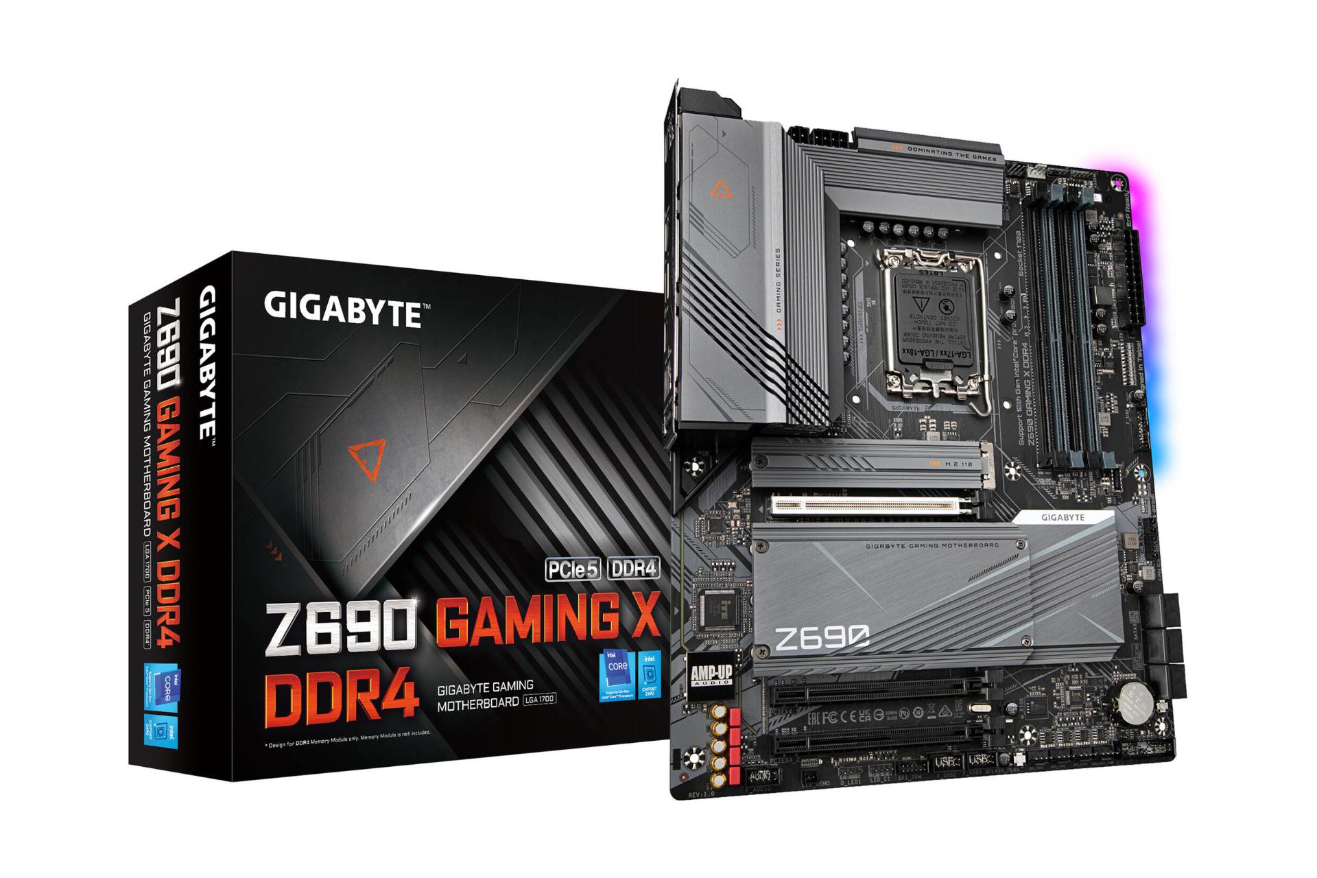 جعبه مادربرد گیگابایت GIGABYTE Z690 GAMING X DDR4 (rev. 1.0)