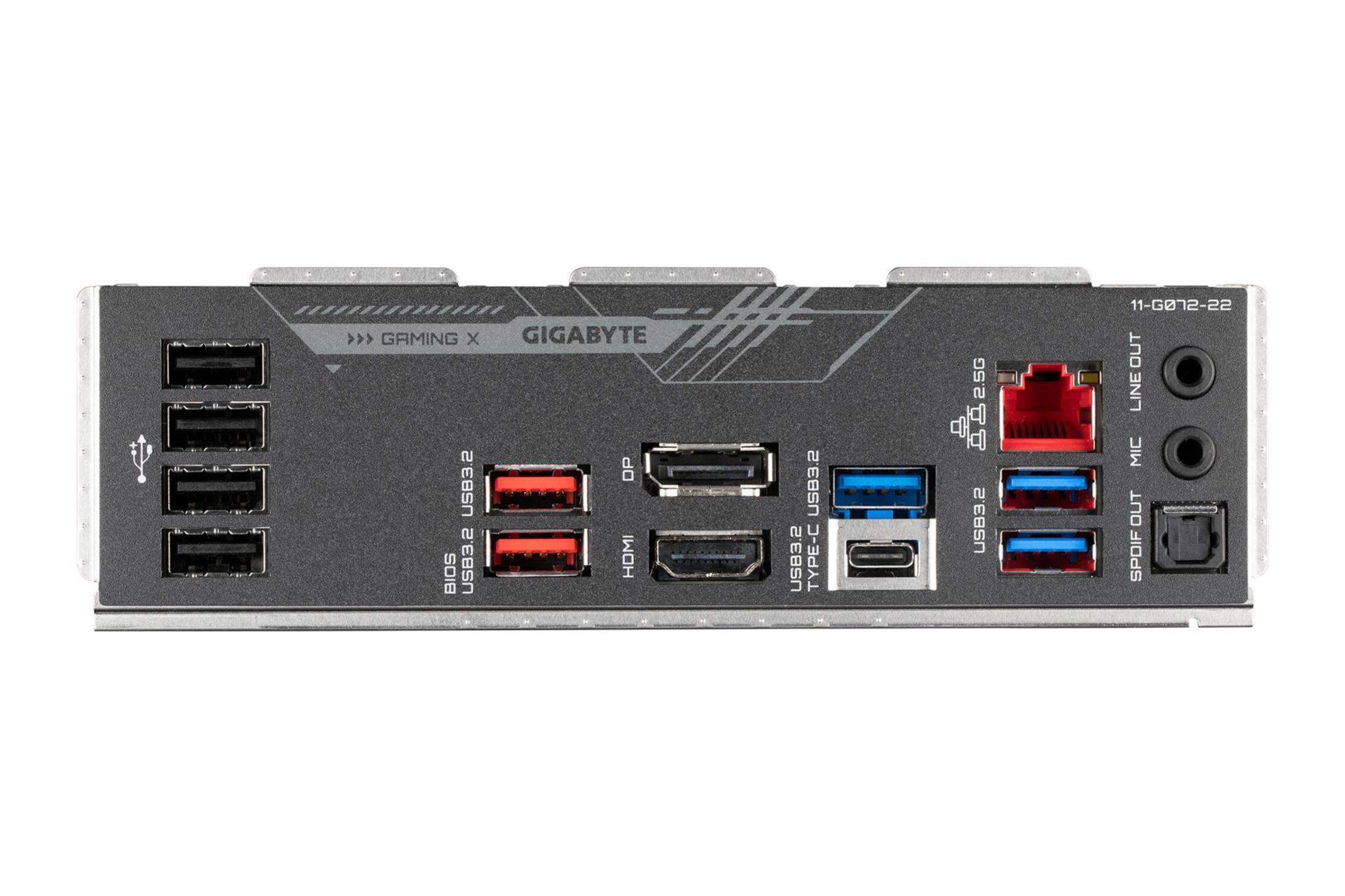 اتصالات مادربرد گیگابایت GIGABYTE Z690 GAMING X DDR4 (rev. 1.0)