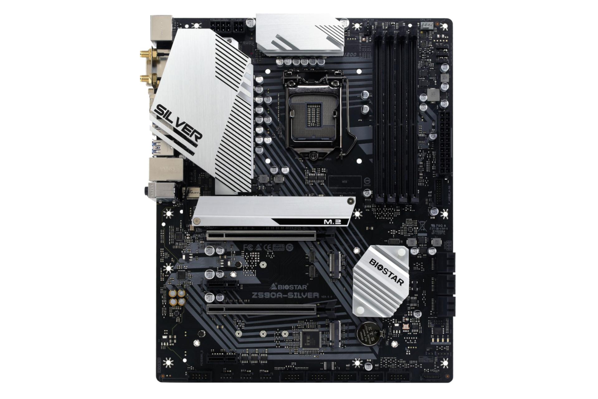 مادربرد بایواستار Biostar Z590A-SILVER
