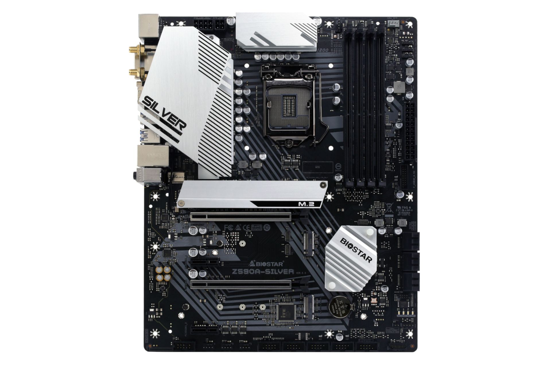 مادربرد بایواستار Biostar Z590A-SILVER